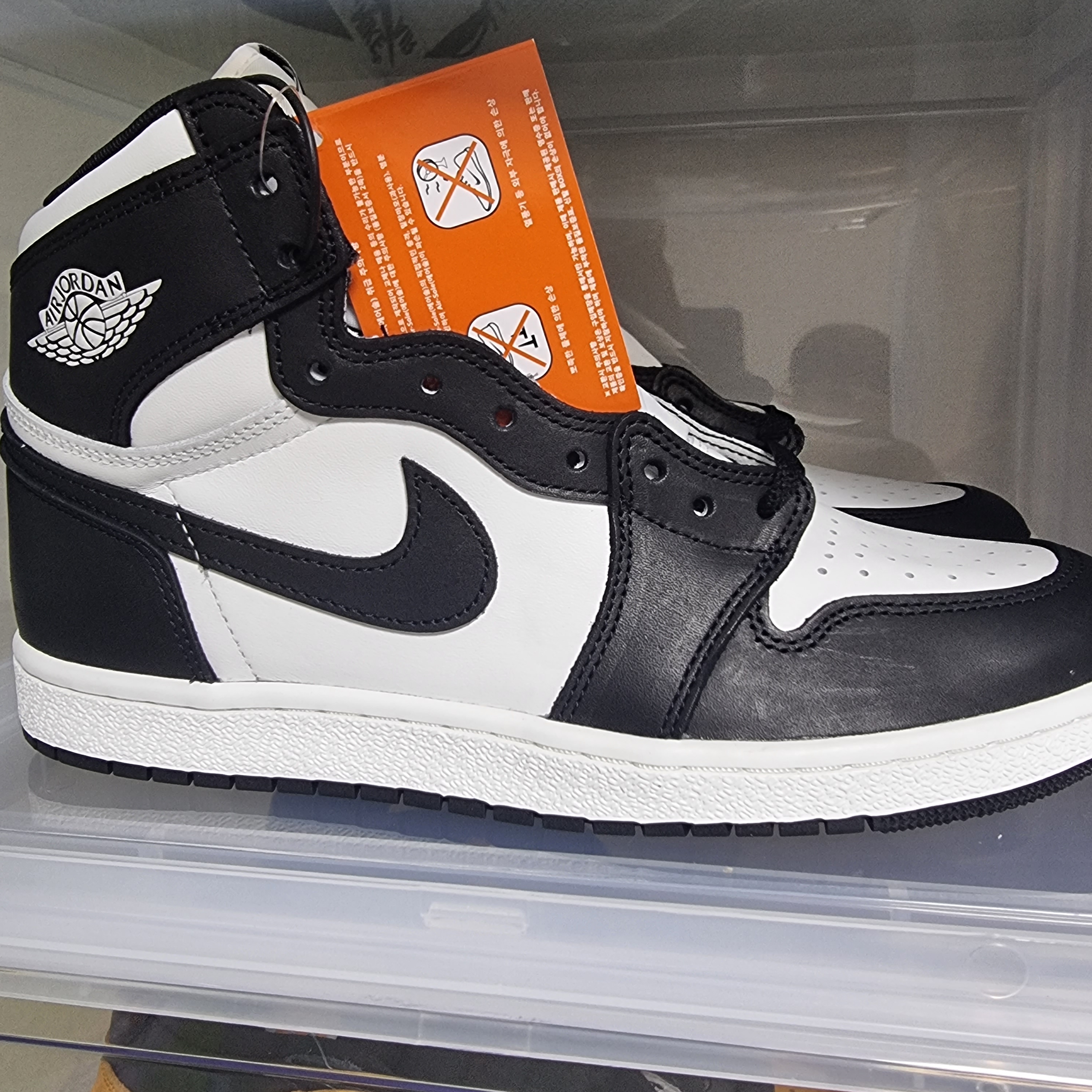Jordan 1 High 85 Black White 착용 스타일