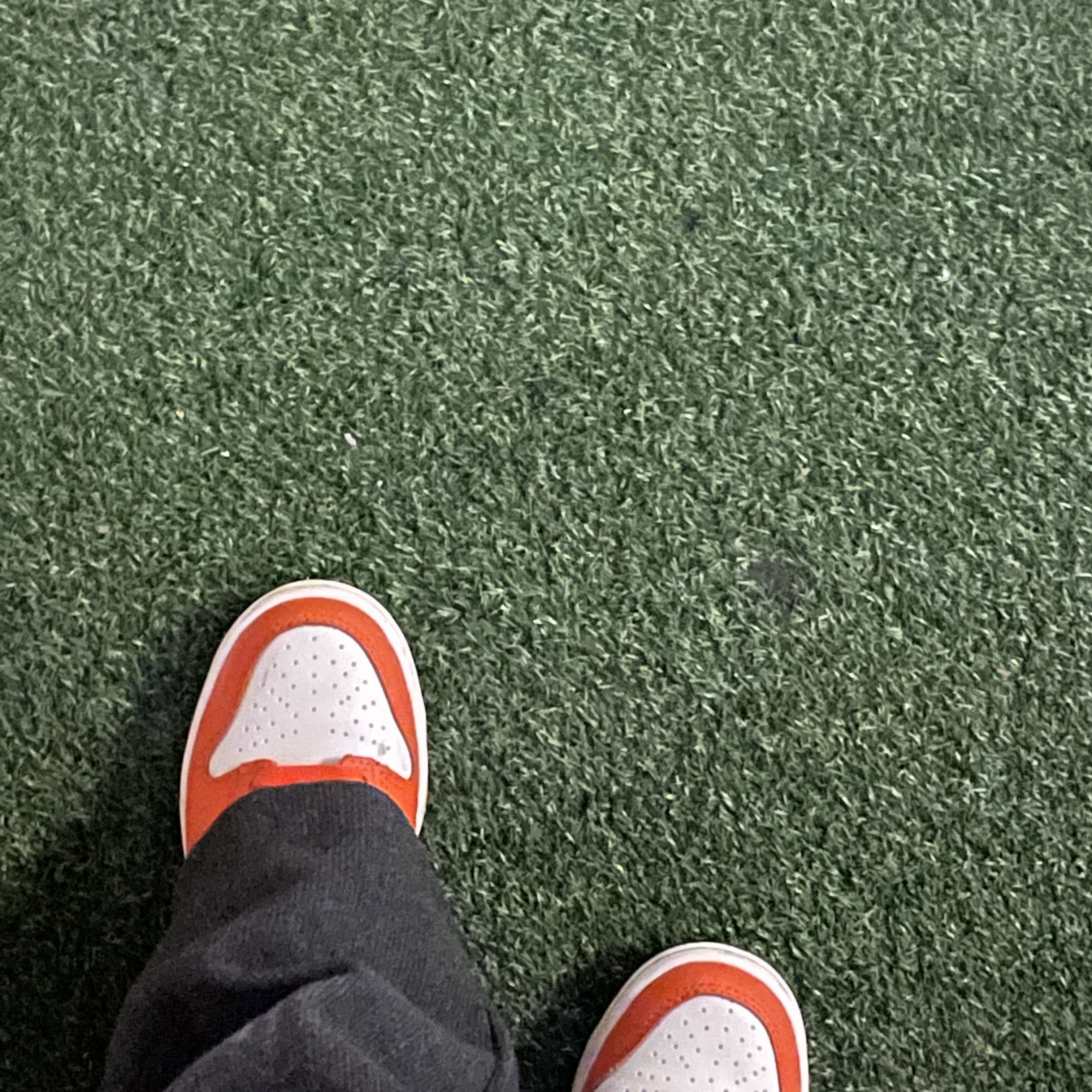 (GS) Nike Dunk Low Safety Orange 착용 스타일 - 3