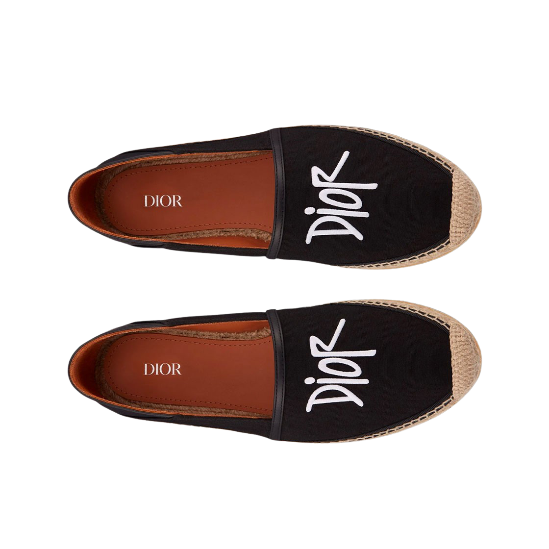디올 x 숀 파라다이스 에스파드리유 블랙 화이트(Dior x Shawn Paradise Espadrille Black White) - 2