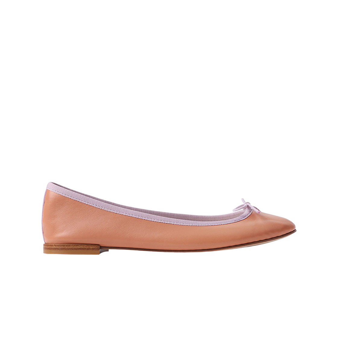 (W) 레페토 산드리옹 램스킨 레더 발레리나 누드 퍼플((W) Repetto Cendrillon Lambskin Leather Ballerinas Nude Purple) - 1