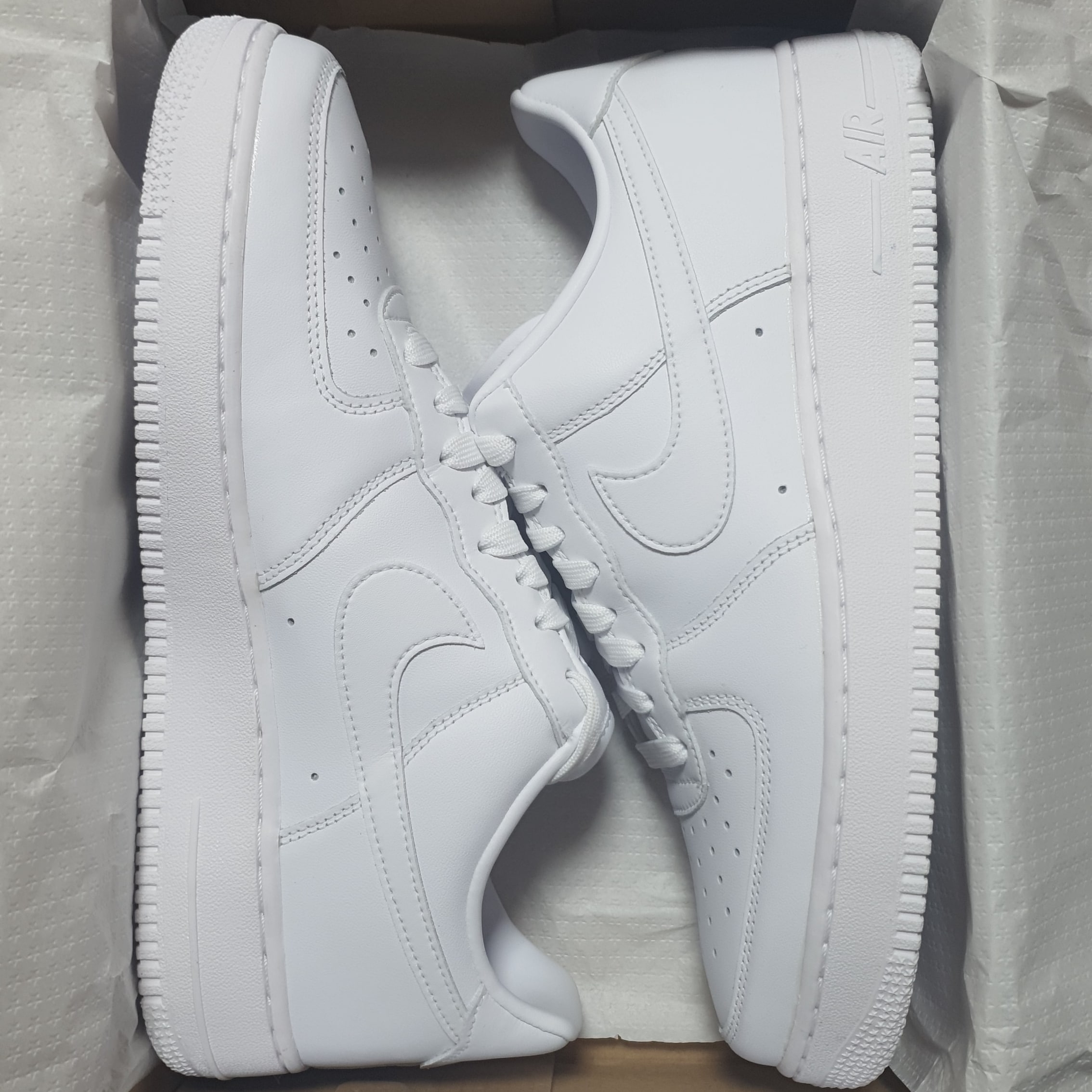 Nike Air Force 1 '07 Fresh White 착용 스타일