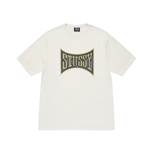 Stussy Champion Pigment Dyed T-Shirt Natural