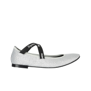 (W) Repetto Joana Glitter Mary Janes Silver
