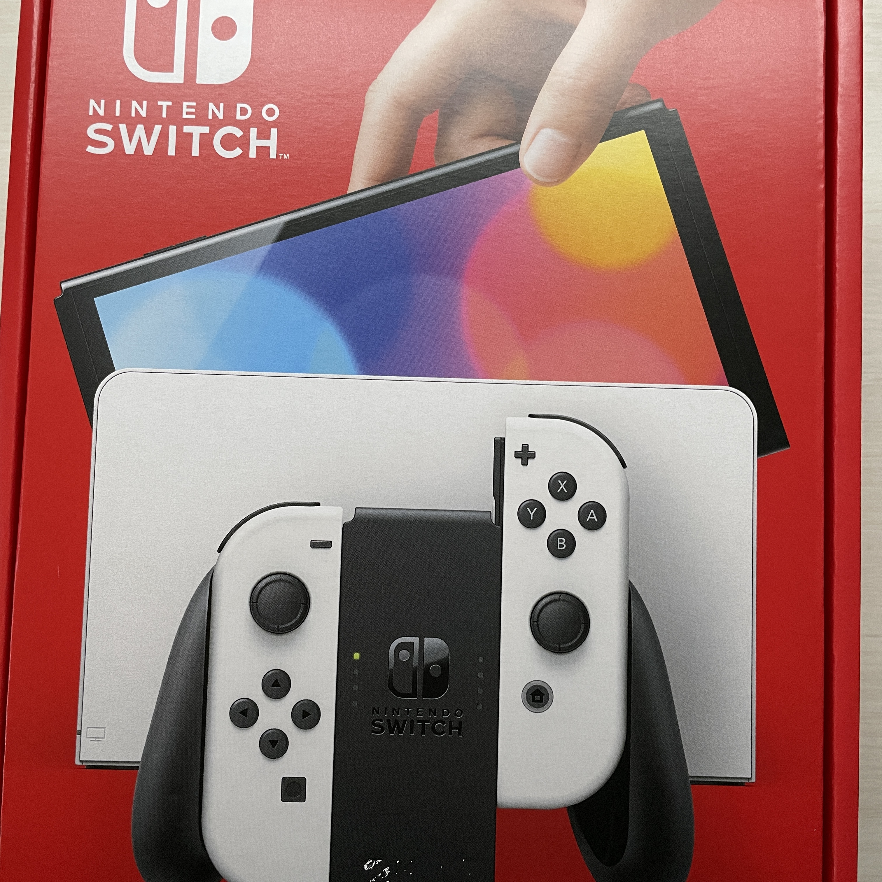 Nintendo Switch OLED White (Korean Ver.) 착용 스타일 - 1