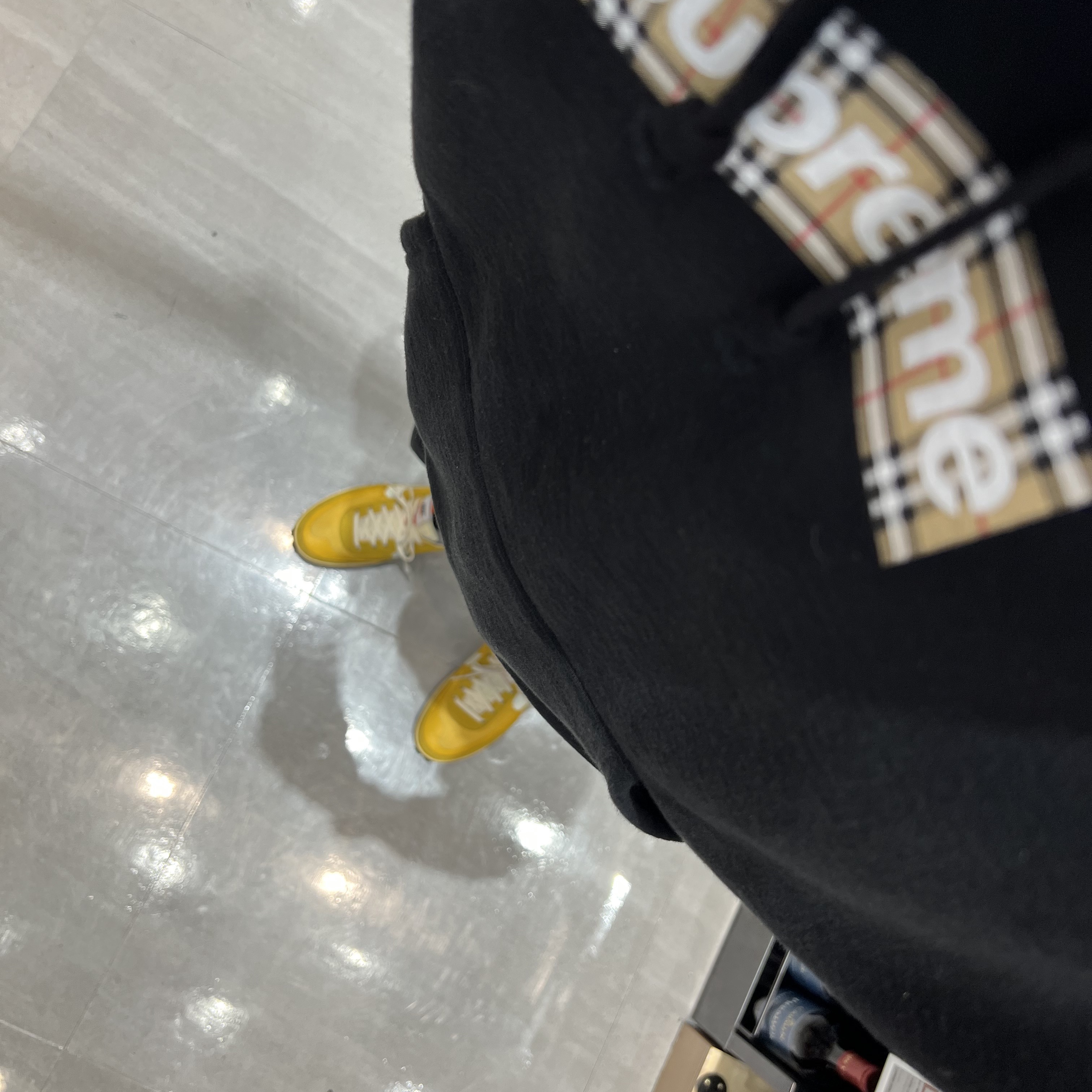 Nike x Tom Sachs General Purpose Shoe Archive, Supreme x Burberry Box Logo Hooded Sweatshirt Black - 22SS 착용 스타일