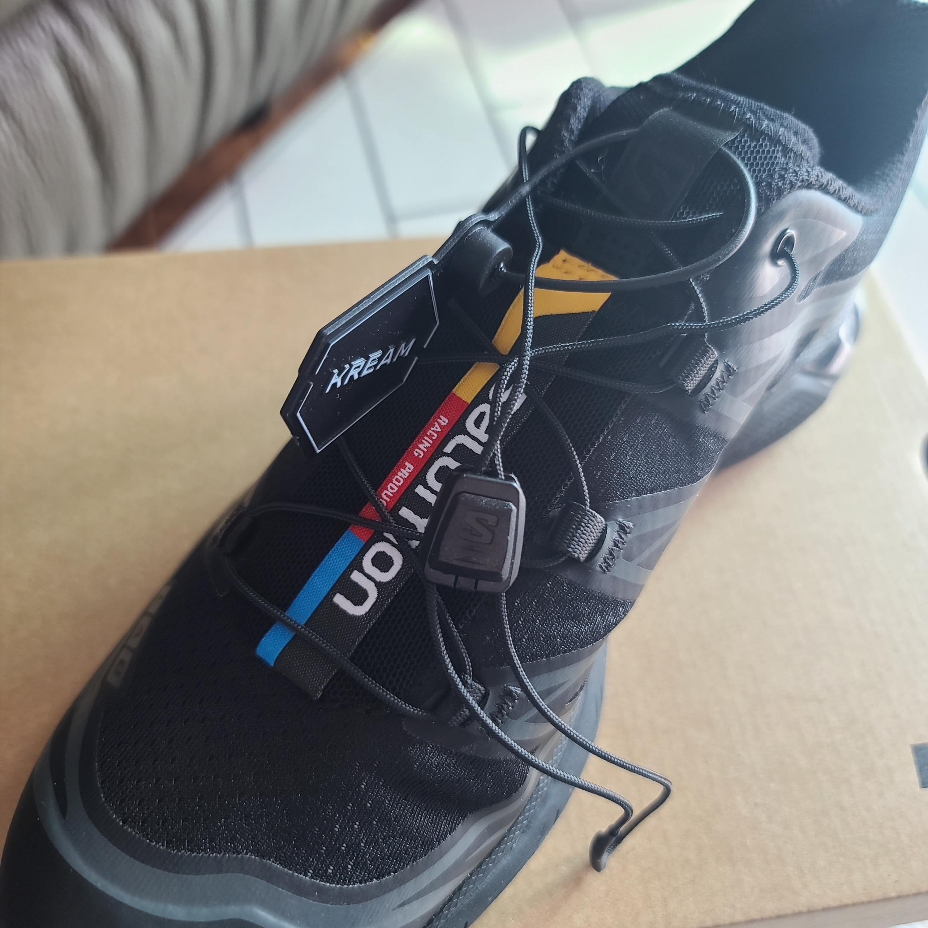 Salomon XT-6 ADV Black 착용 스타일 - 2