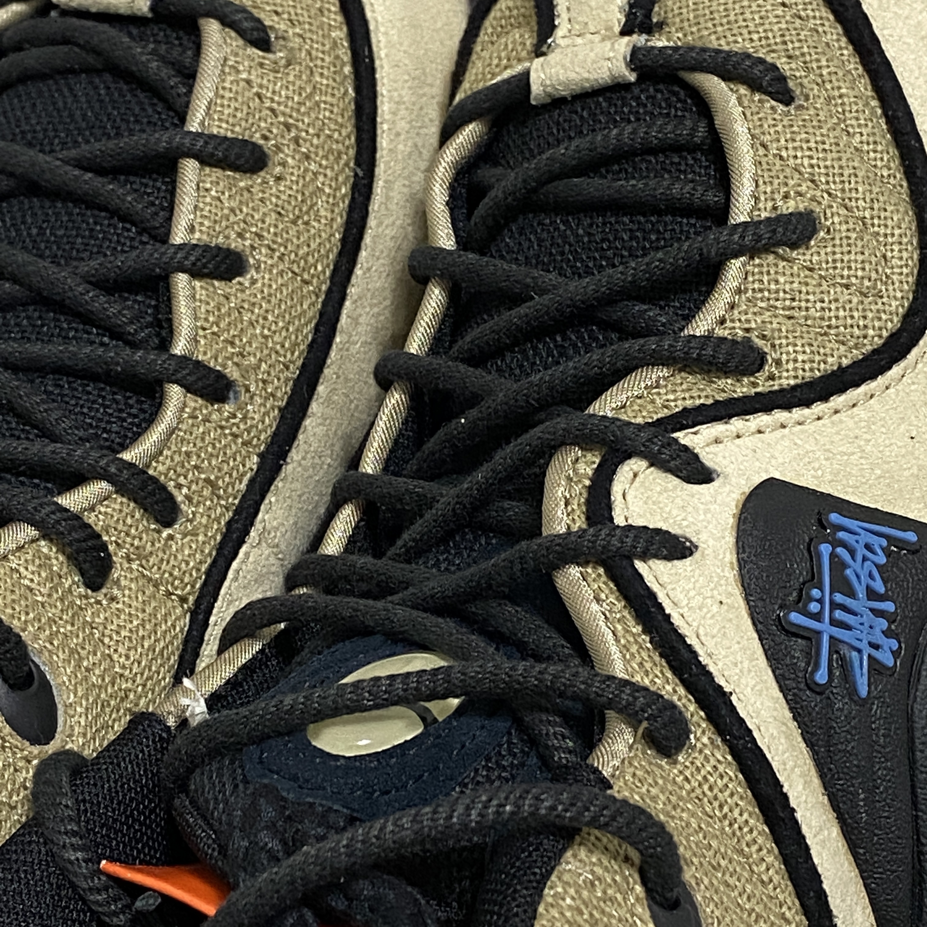 Nike x Stussy Air Penny II Rattan and Limestone 착용 스타일 - 3