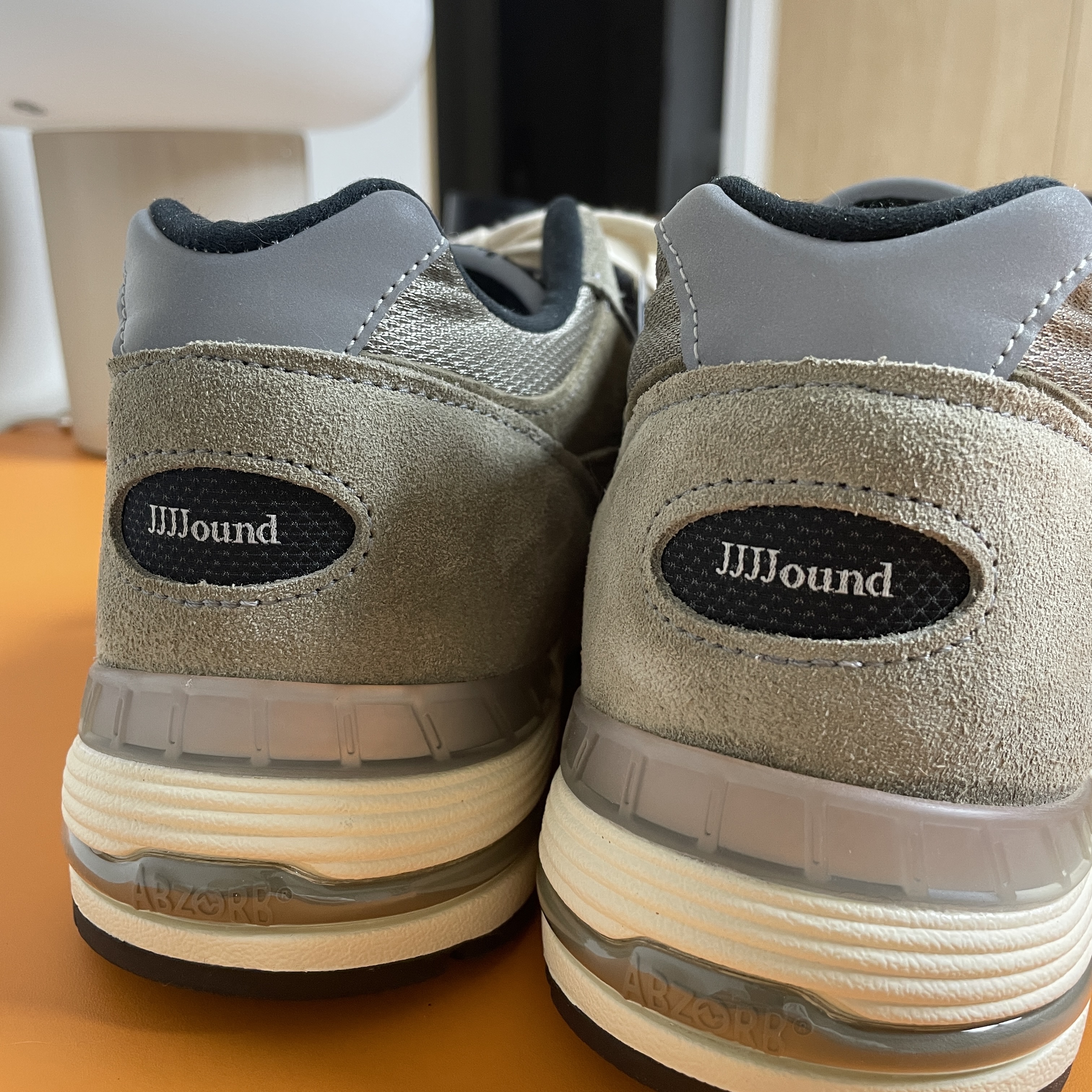 New Balance x JJJJound 991 Made in UK Grey 착용 스타일 - 2