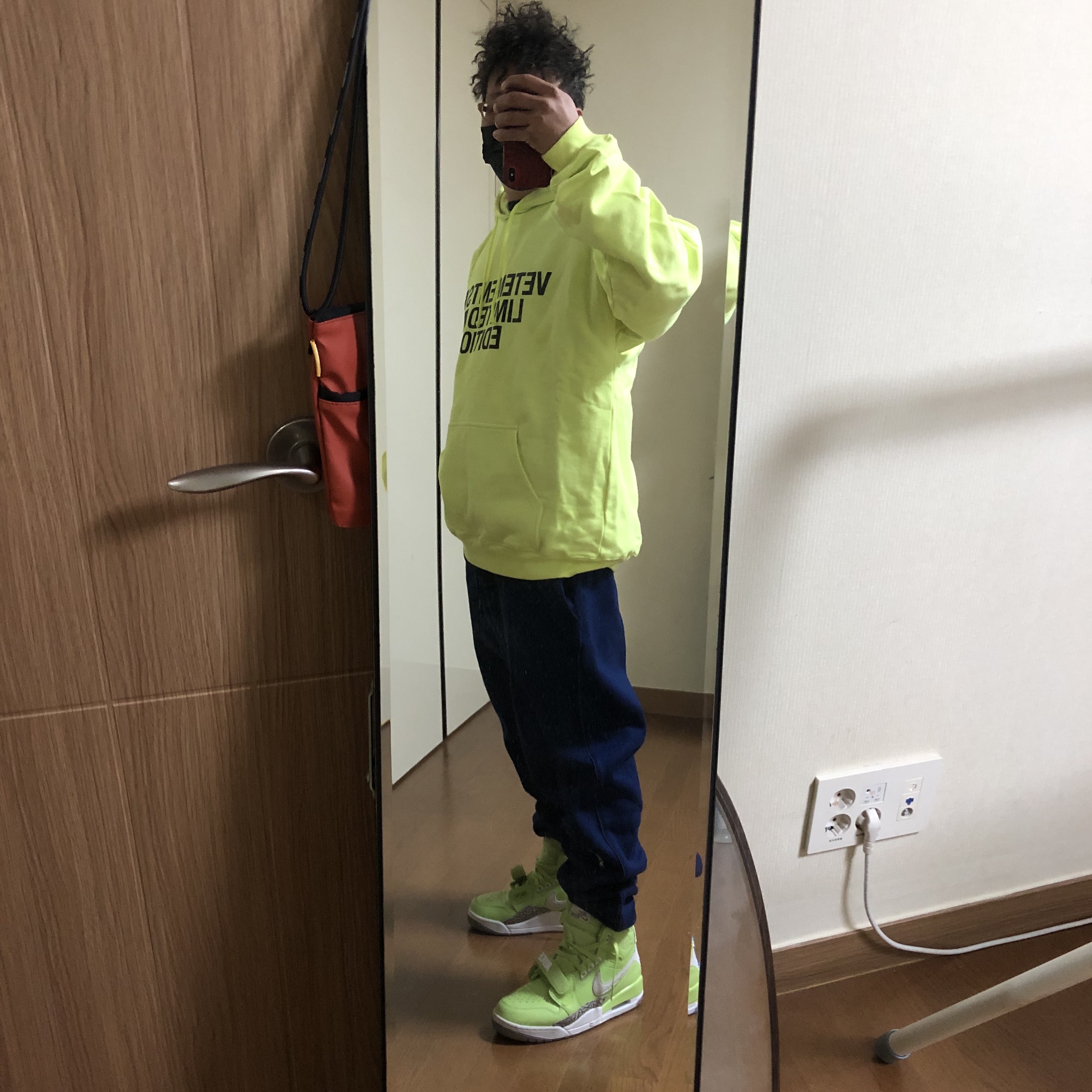 Nike x Drake Nocta Cardinal Stock Essential Fleece Pants Navy - US/EU 착용 스타일 - 2