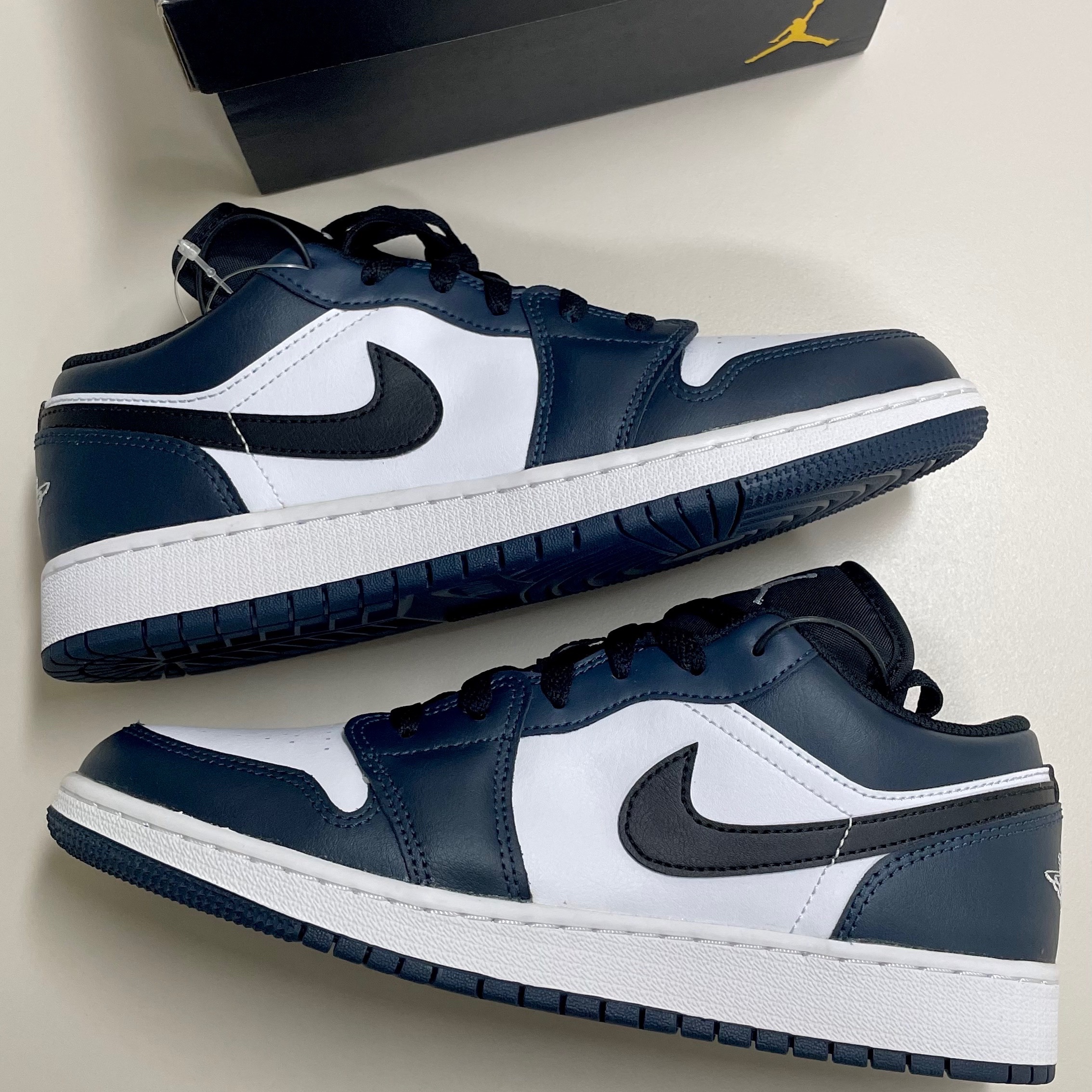 (GS) Jordan 1 Low Armory Navy 착용 스타일 - 2