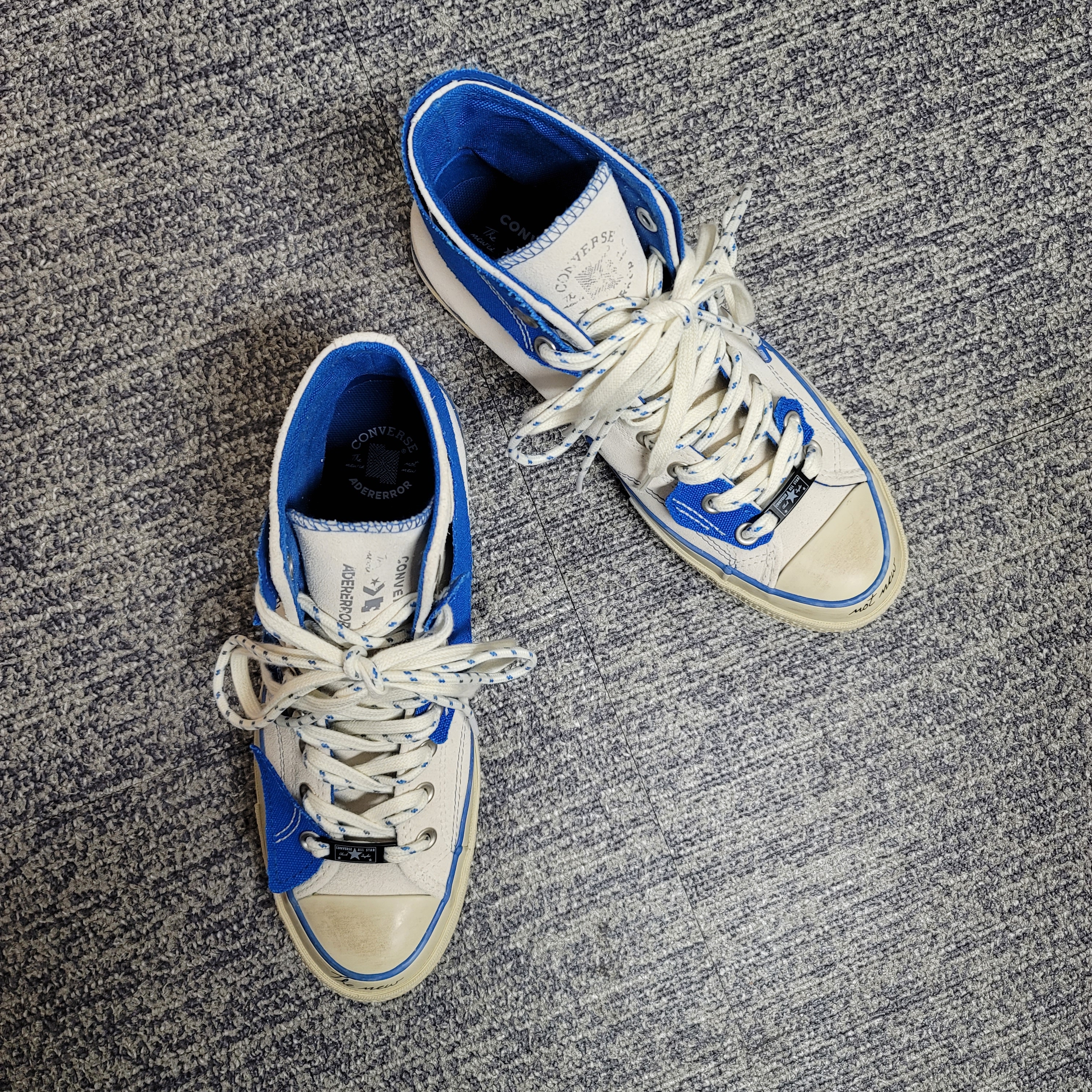 Converse x Ader Error Chuck 70 High White 착용 스타일
