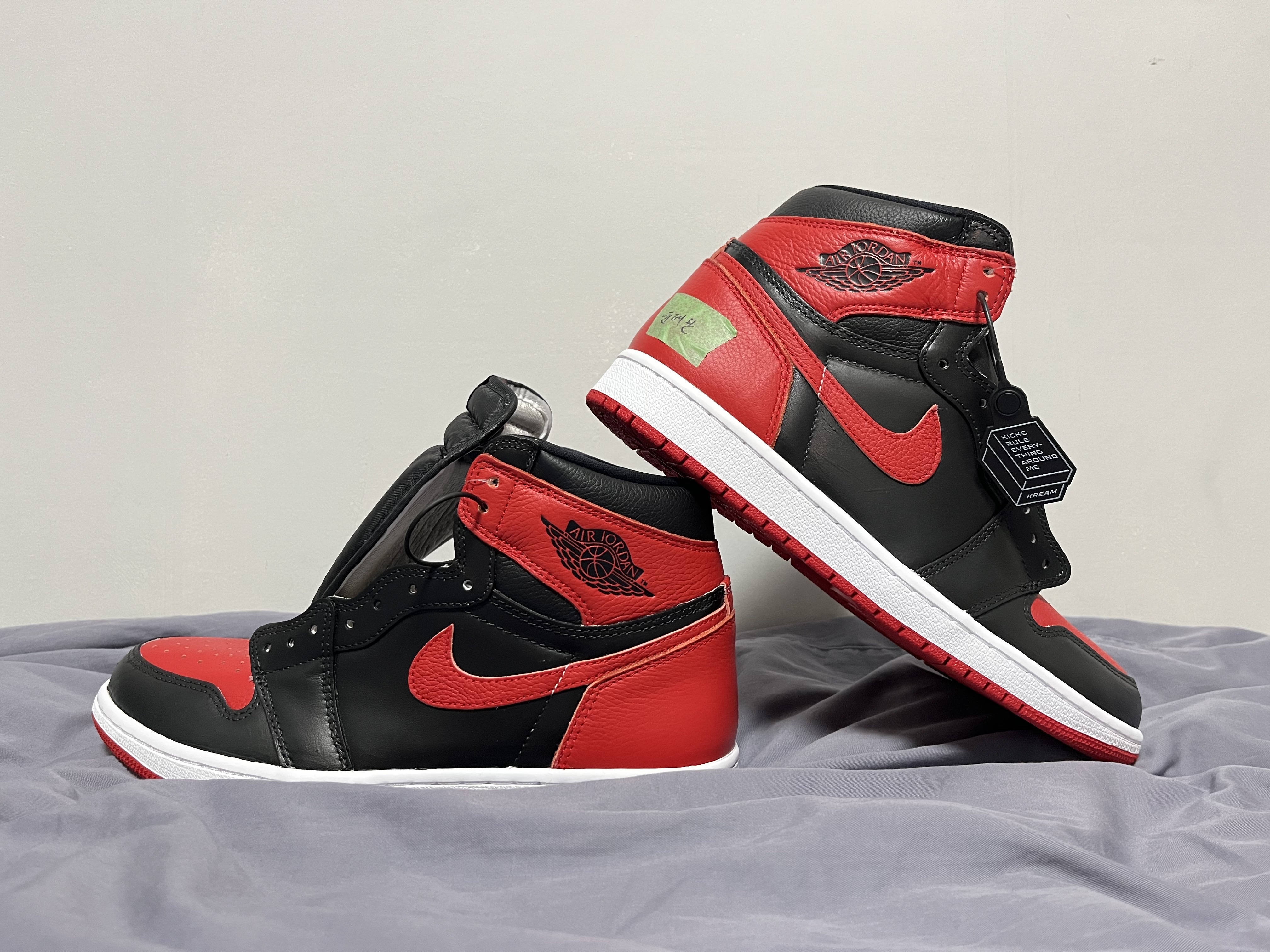 Jordan 1 Retro High OG Heritage 착용 스타일 - 1