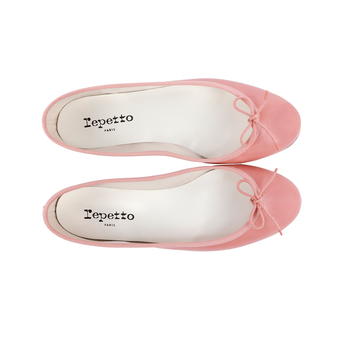 (W) 레페토 산드리옹 고트스킨 스웨이드 레더 발레리나 로즈 워터((W) Repetto Cendrillon Goatskin Suede Leather Ballerinas Rose Water) - 2