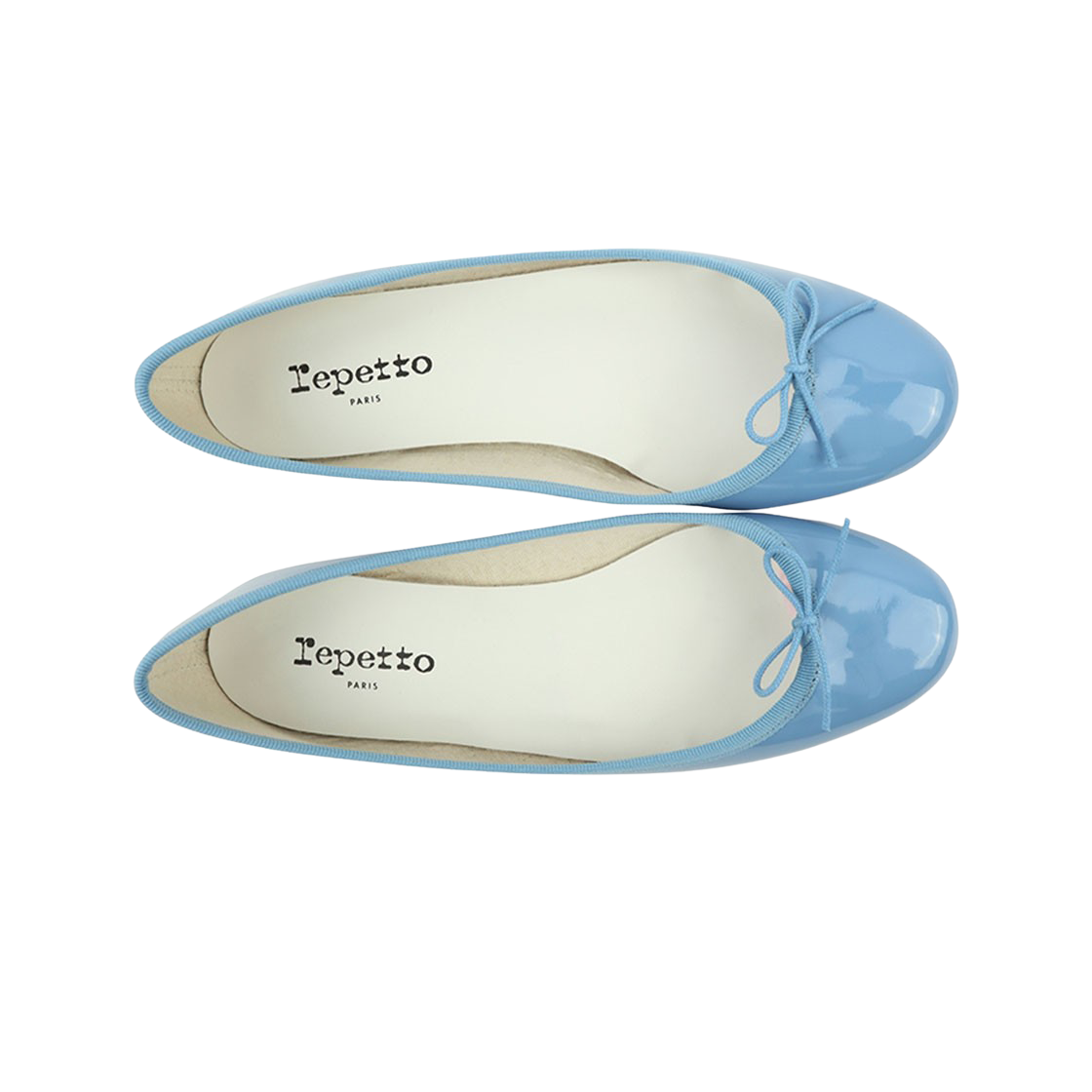(W) 레페토 산드리옹 페이턴트 레더 발레리나 호라이즌 블루((W) Repetto Cendrillon Patent Leather Ballerinas Horizon Blue) - 2