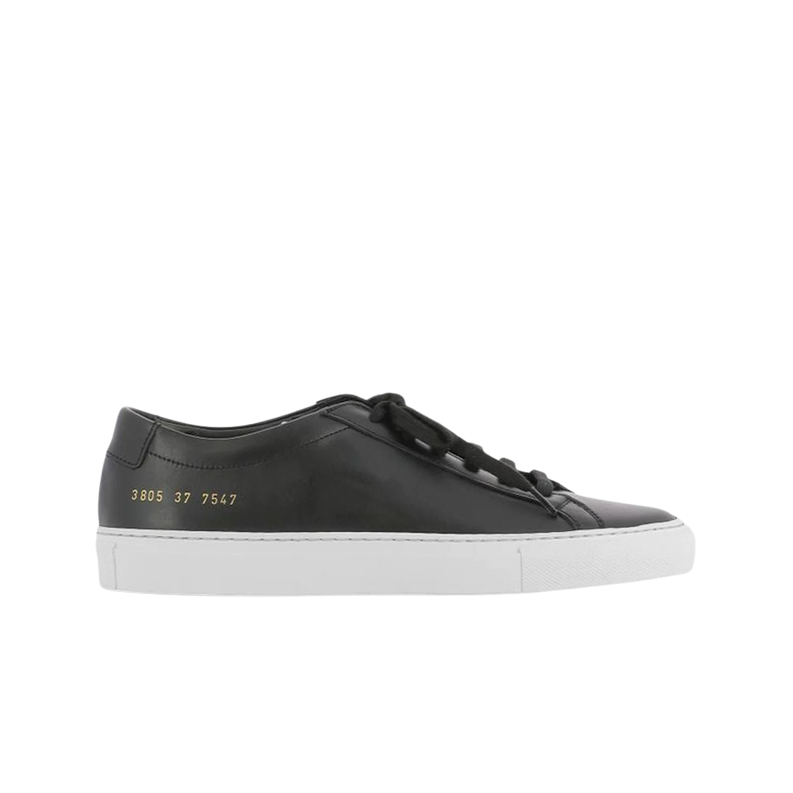 (W) 커먼 프로젝트 오리지날 아킬레스 로우 블랙 화이트((W) Common Projects Original Achilles Low Black White)