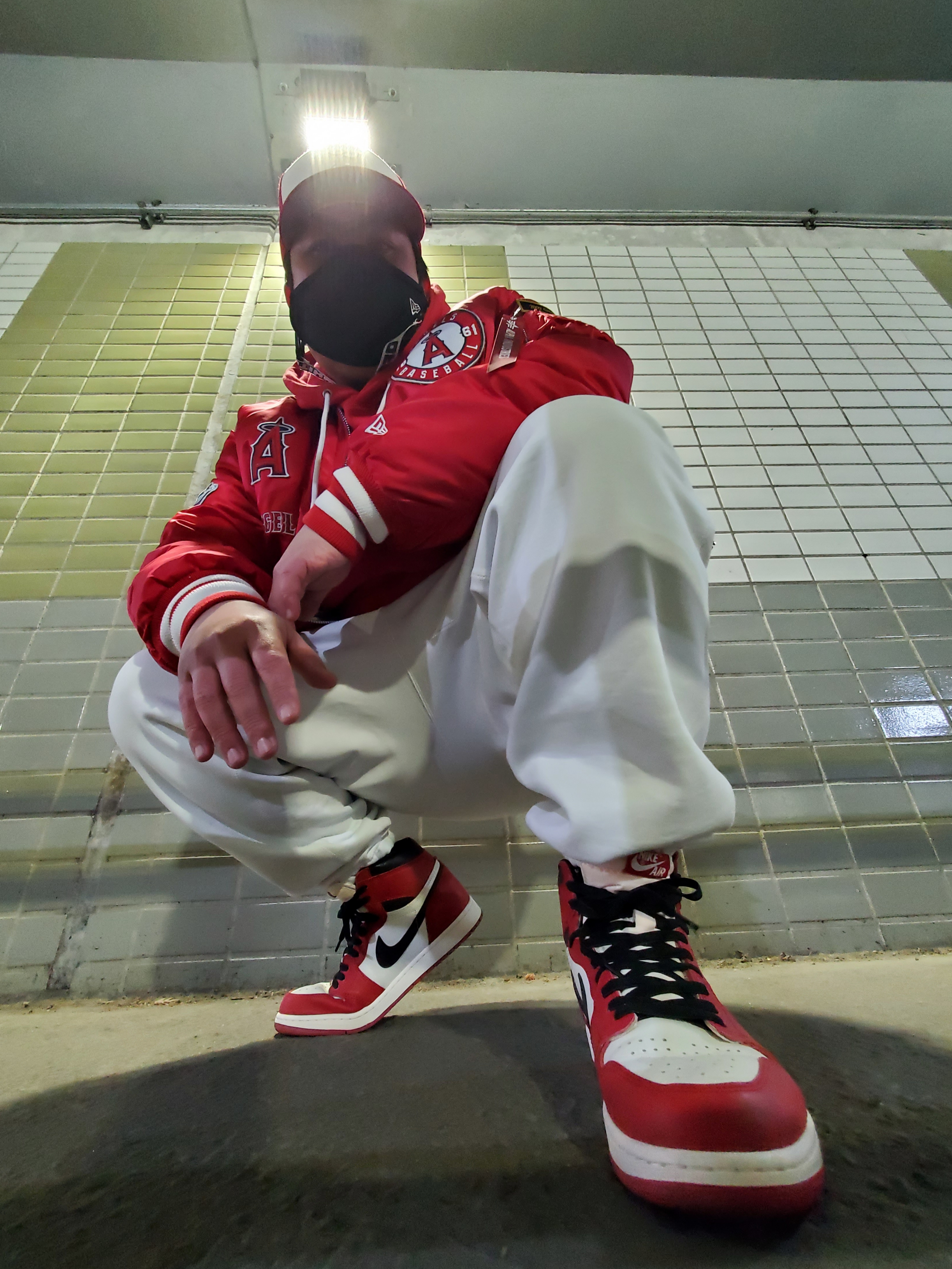 Nike NRG Solo Swoosh Fleece Pants Summit White - Asia, Jordan 1 Retro High OG Chicago 2022 착용 스타일 - 3