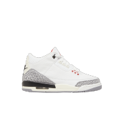 (GS) Jordan 3 Retro White Cement Reimagined