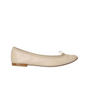 (W) Repetto Cendrillon Lambskin Leather Ballerinas Beige