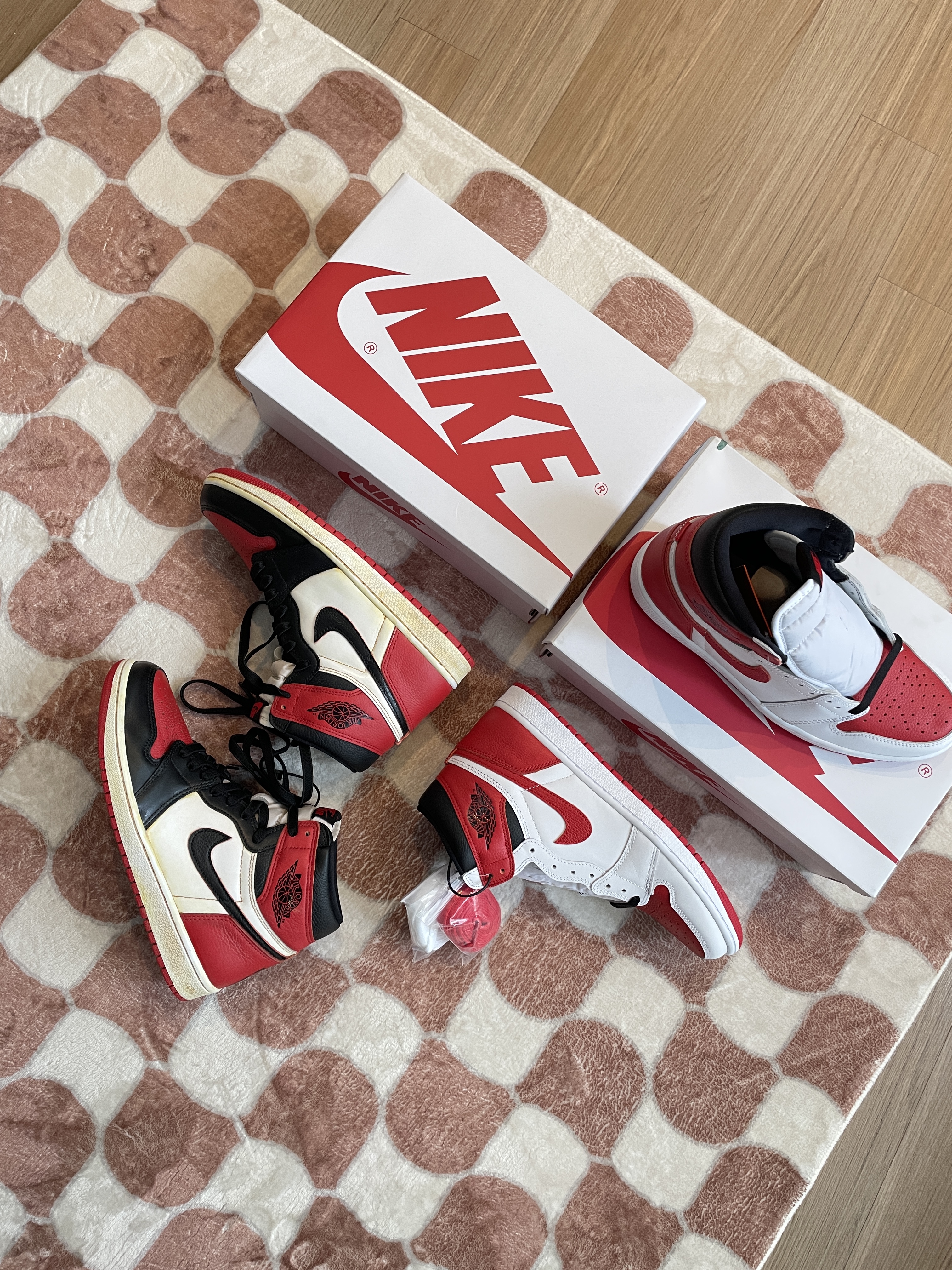 Jordan 1 Retro High OG Heritage 착용 스타일 - 4