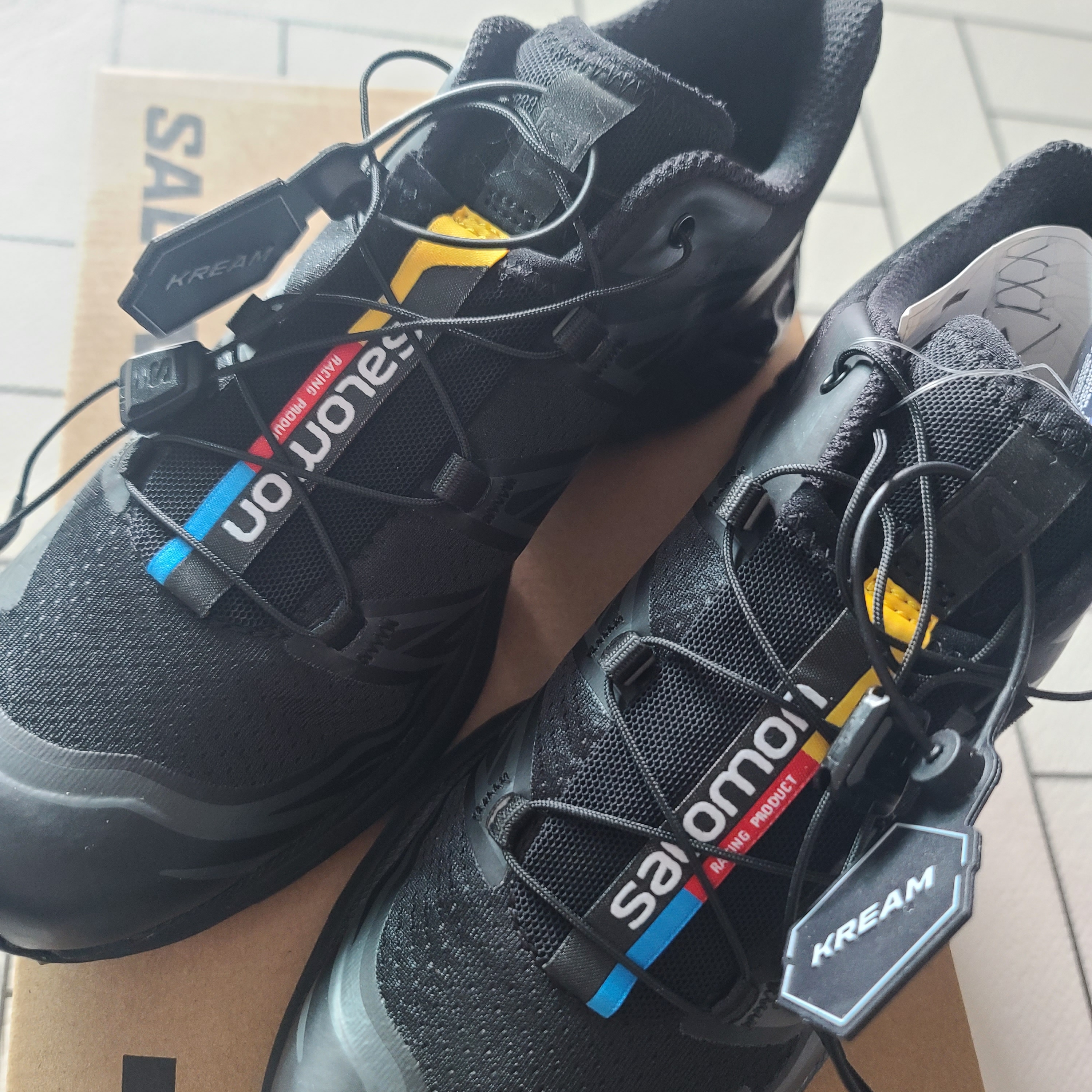 Salomon XT-6 ADV Black 착용 스타일 - 1