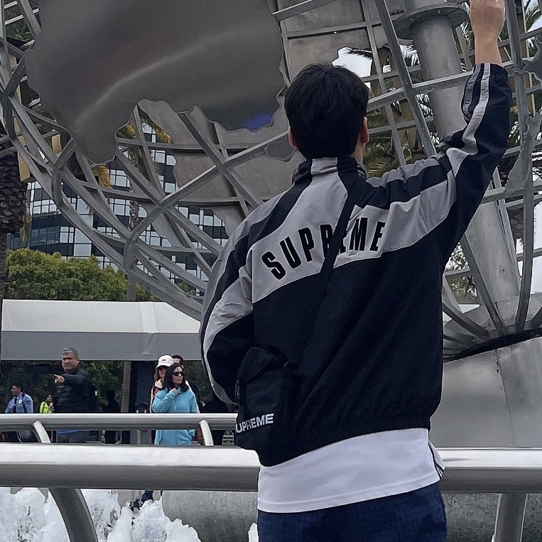 Supreme x Umbro Track Jacket Black - 23SS 착용 스타일