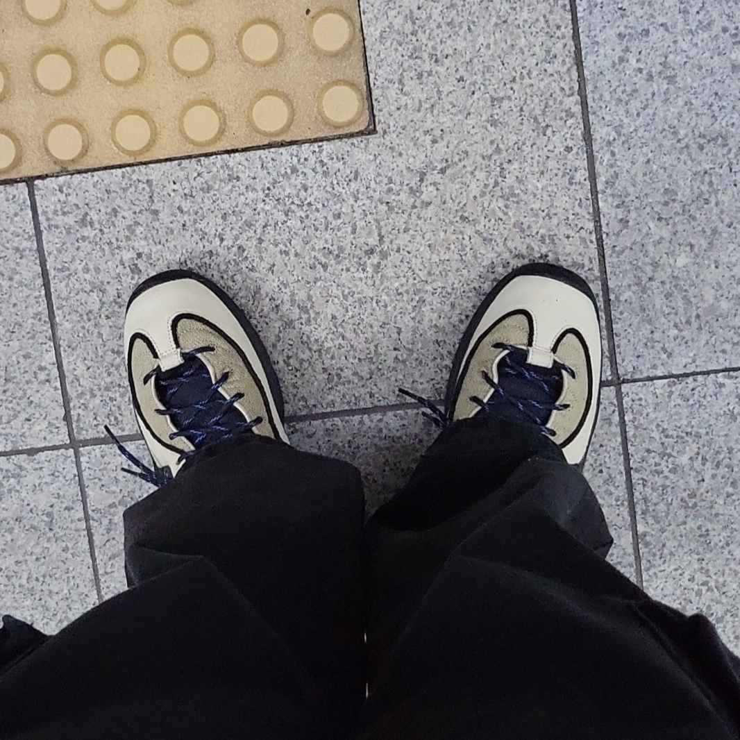 Nike x Stussy Air Penny II Rattan and Limestone 착용 스타일 - 3