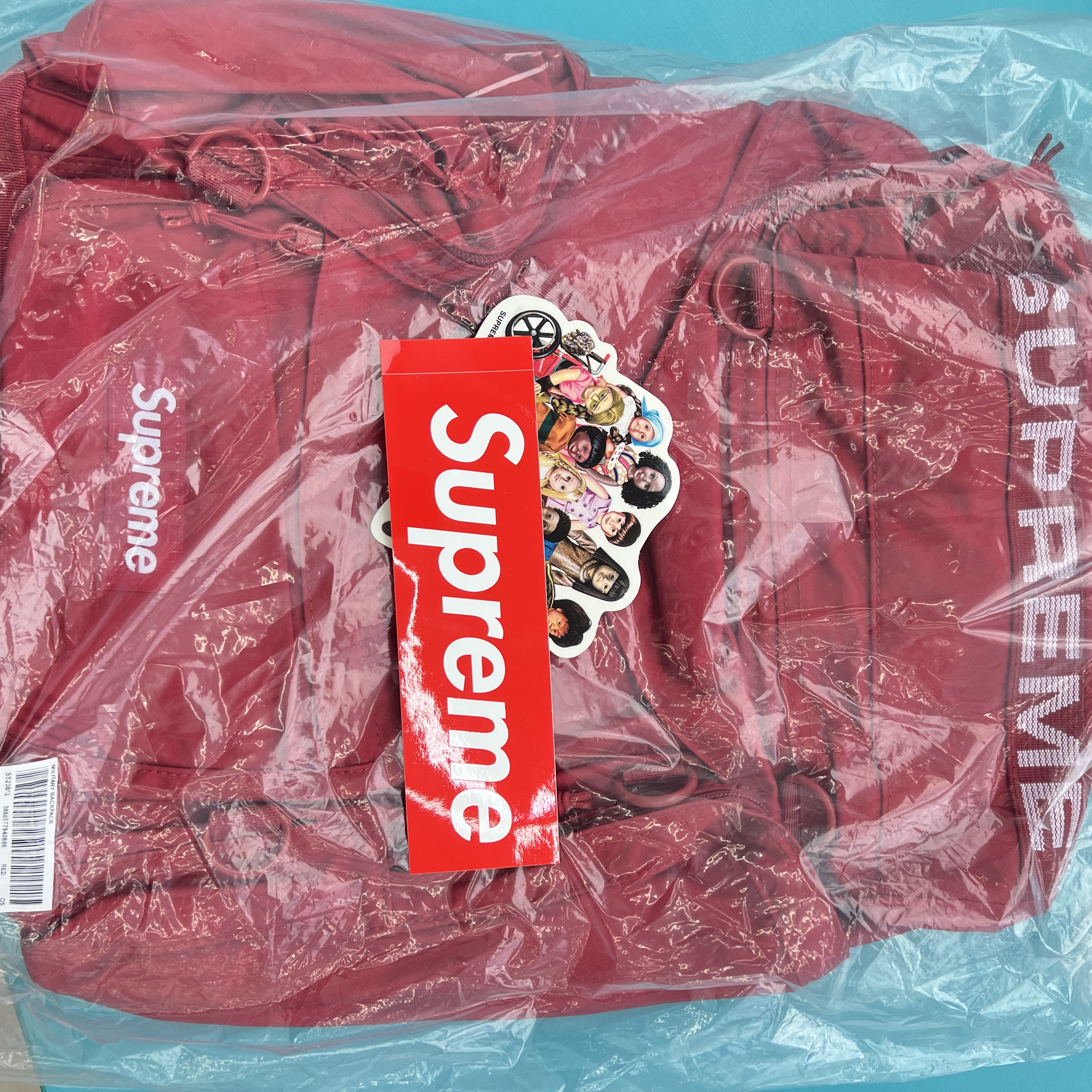 Supreme Field Backpack Red - 23SS 착용 스타일 - 2