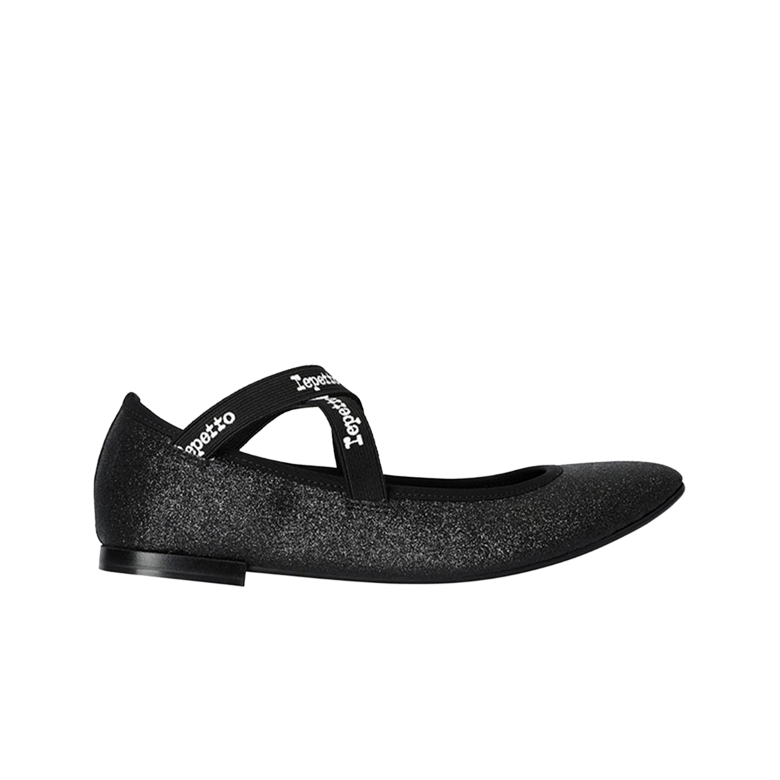 (W) 레페토 조아나 글리터 메리 제인 블랙((W) Repetto Joana Glitter Mary Janes Black) - 1