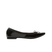 (W) Repetto Cendrillon Patent Leather Ballerinas Black