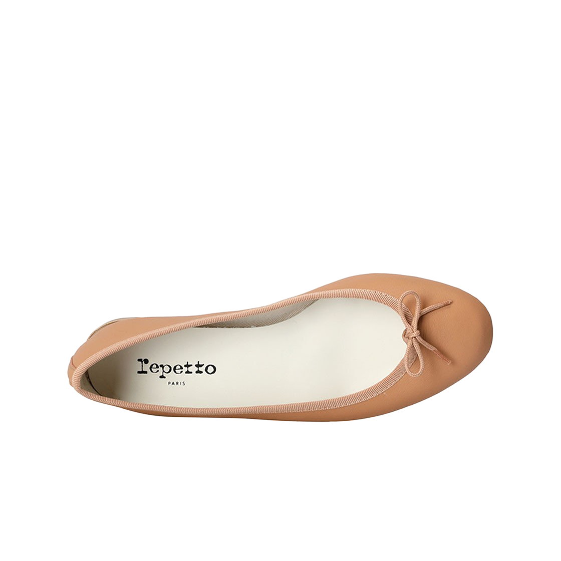 (W) 레페토 산드리옹 나파 카프스킨 발레리나 누드 베이지((W) Repetto Cendrillon Nappa Calfskin Ballerinas Nude Beige) - 2