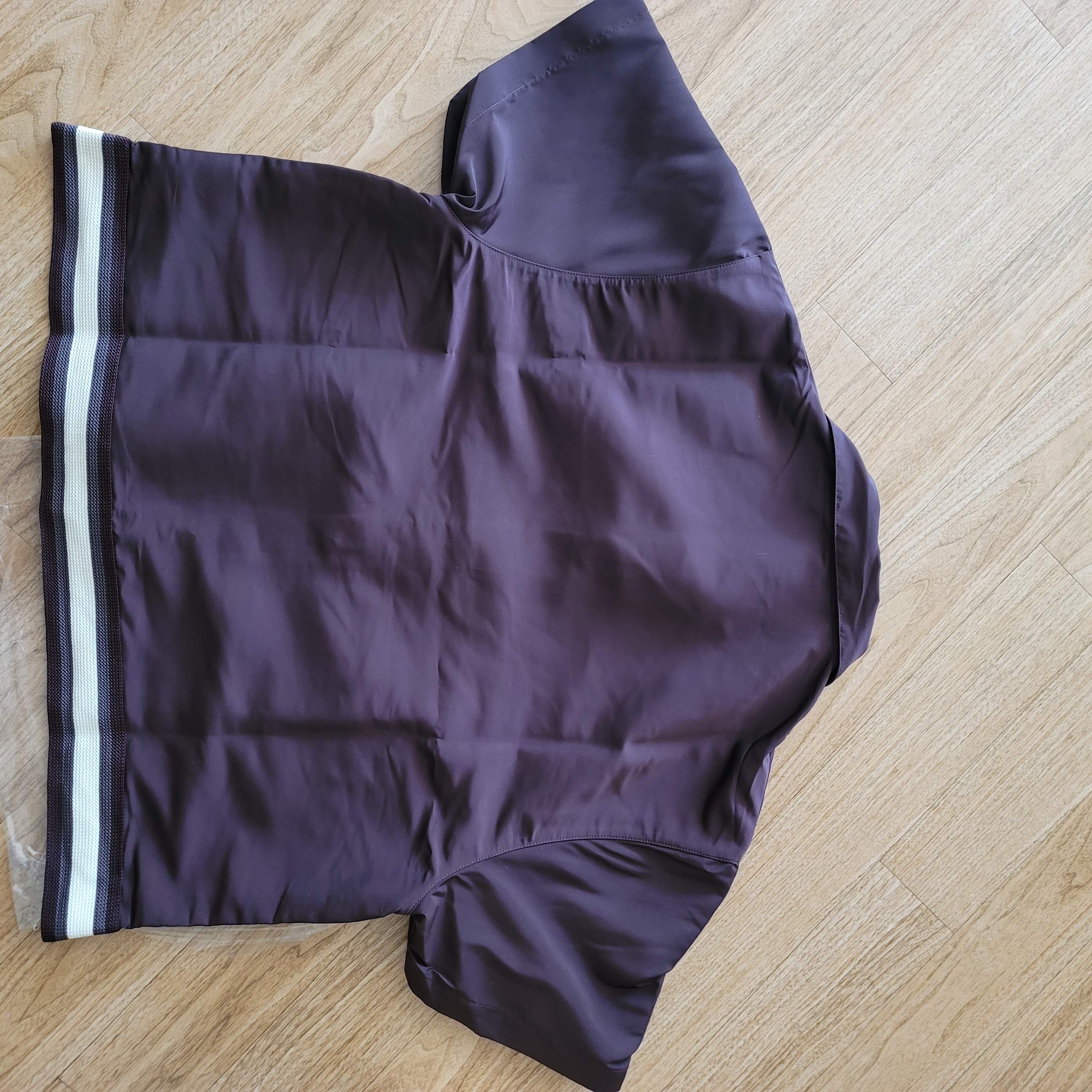 Jordan x A Ma Maniere Warm-Up Shirts Mahogany - Asia 착용 스타일 - 2