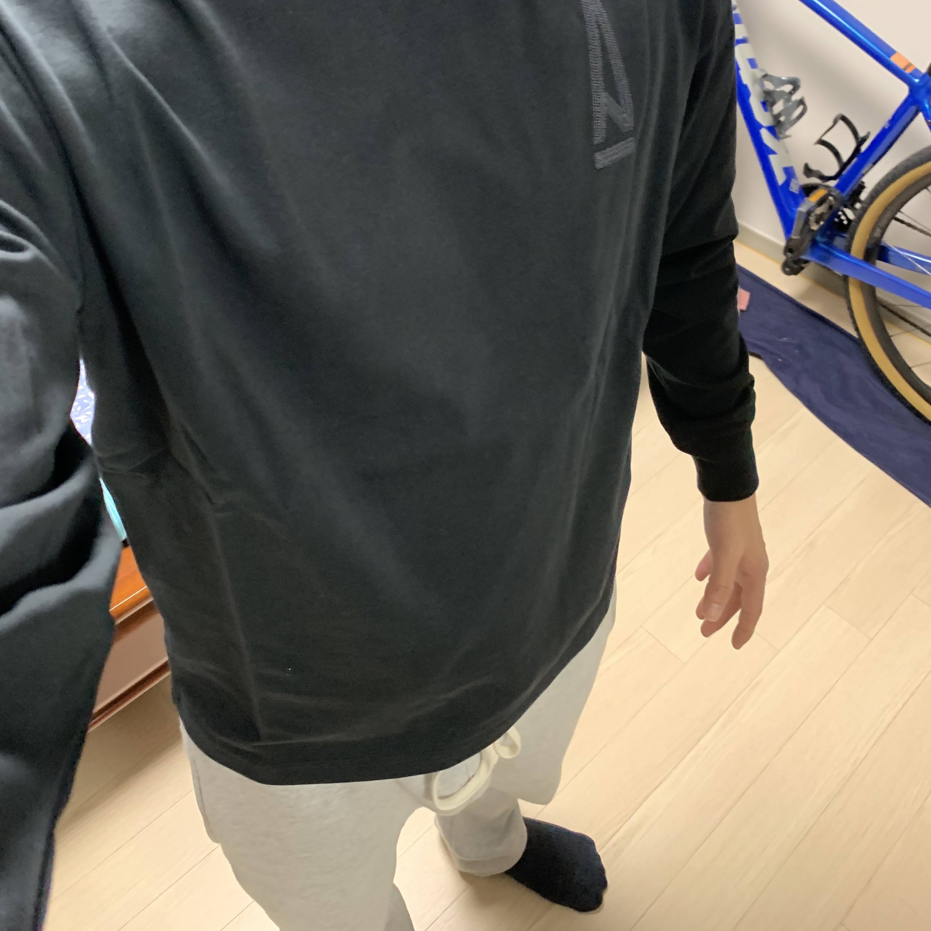 Jordan x A Ma Maniere L/S T-Shirt Black - Asia 착용 스타일 - 5