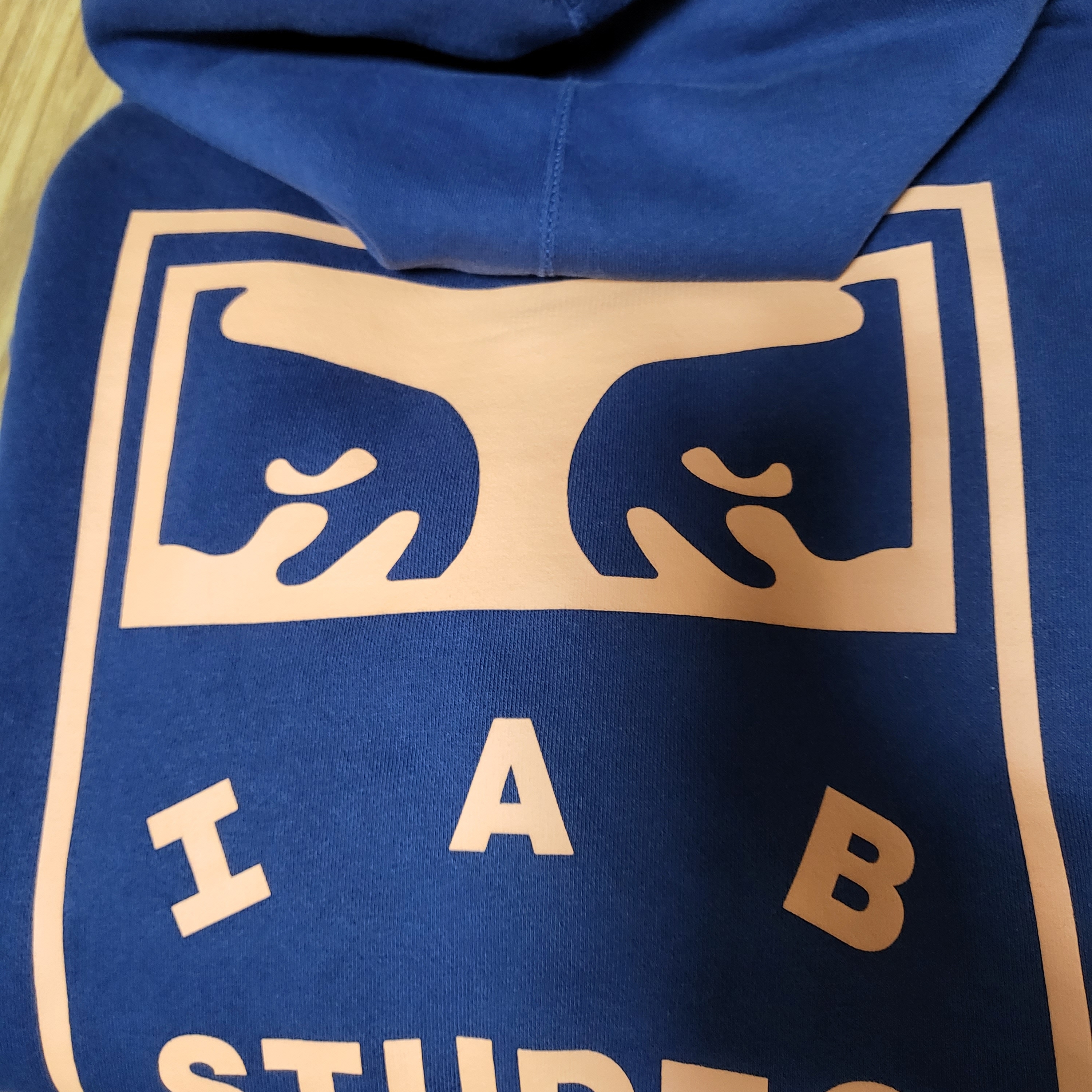 IAB Studio x Obey Eyes Icon Hoodie Oceana 착용 스타일