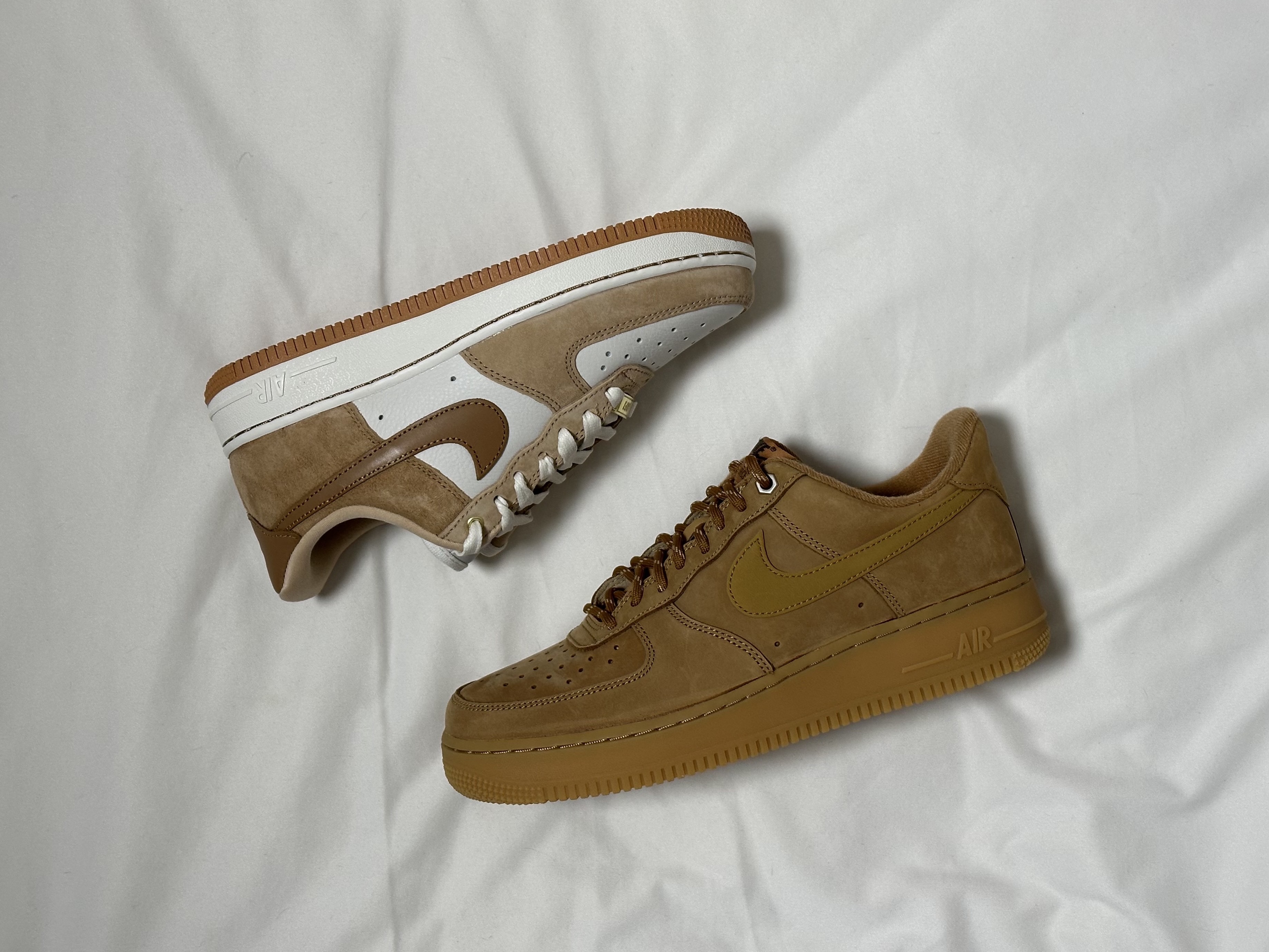Nike Air Force 1 '07 WB Flax, (W) Nike Air Force 1 LXX Flax 착용 스타일 - 1