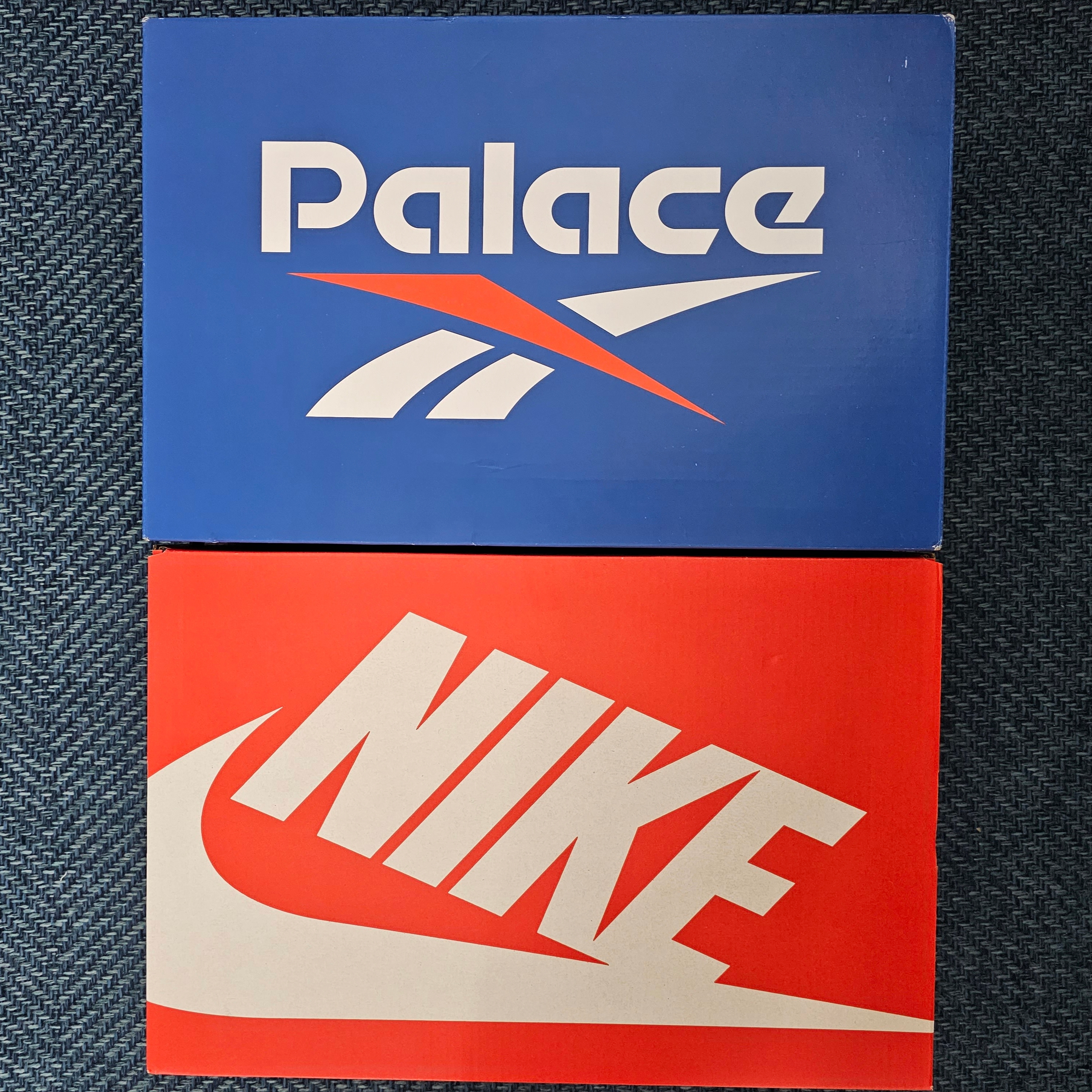 Reebok x Palace Club C Mid II Revenge Footwear White - 23SS, (W) Nike Zoom Vomero 5 Cobblestone and Flat Pewter 착용 스타일 - 2
