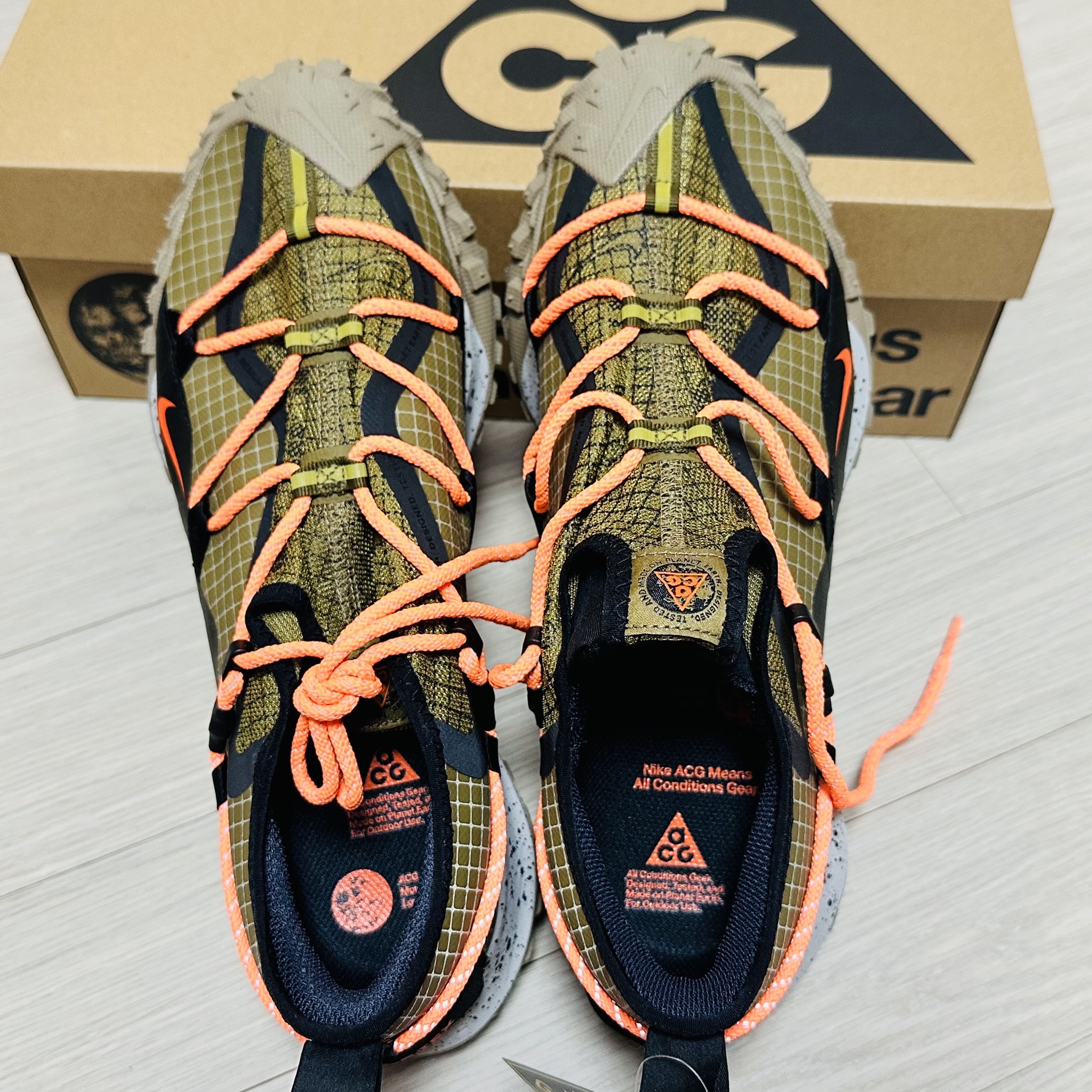Nike ACG Mountain Fly Low Gore-Tex SE Hazel Rush 착용 스타일 - 1