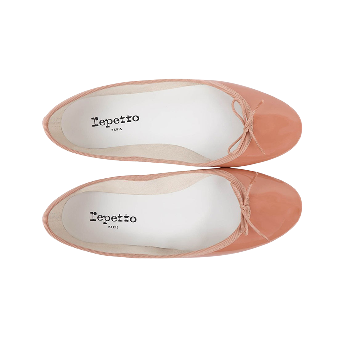 (W) 레페토 산드리옹 페이턴트 레더 발레리나 누드 베이지((W) Repetto Cendrillon Patent Leather Ballerinas Nude Beige) - 2