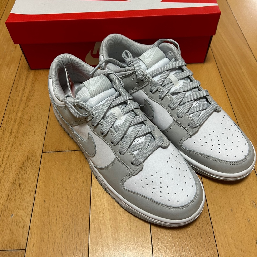 Nike Dunk Low Retro Grey Fog 착용 스타일