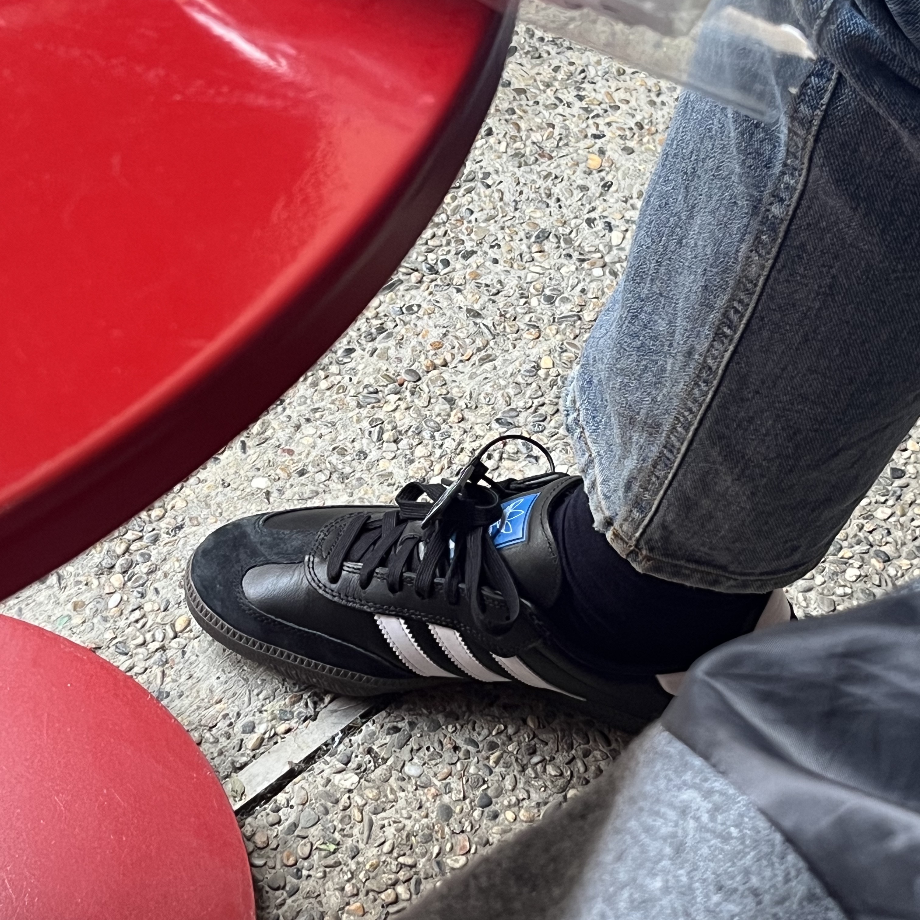 Adidas Samba ADV Black 착용 스타일