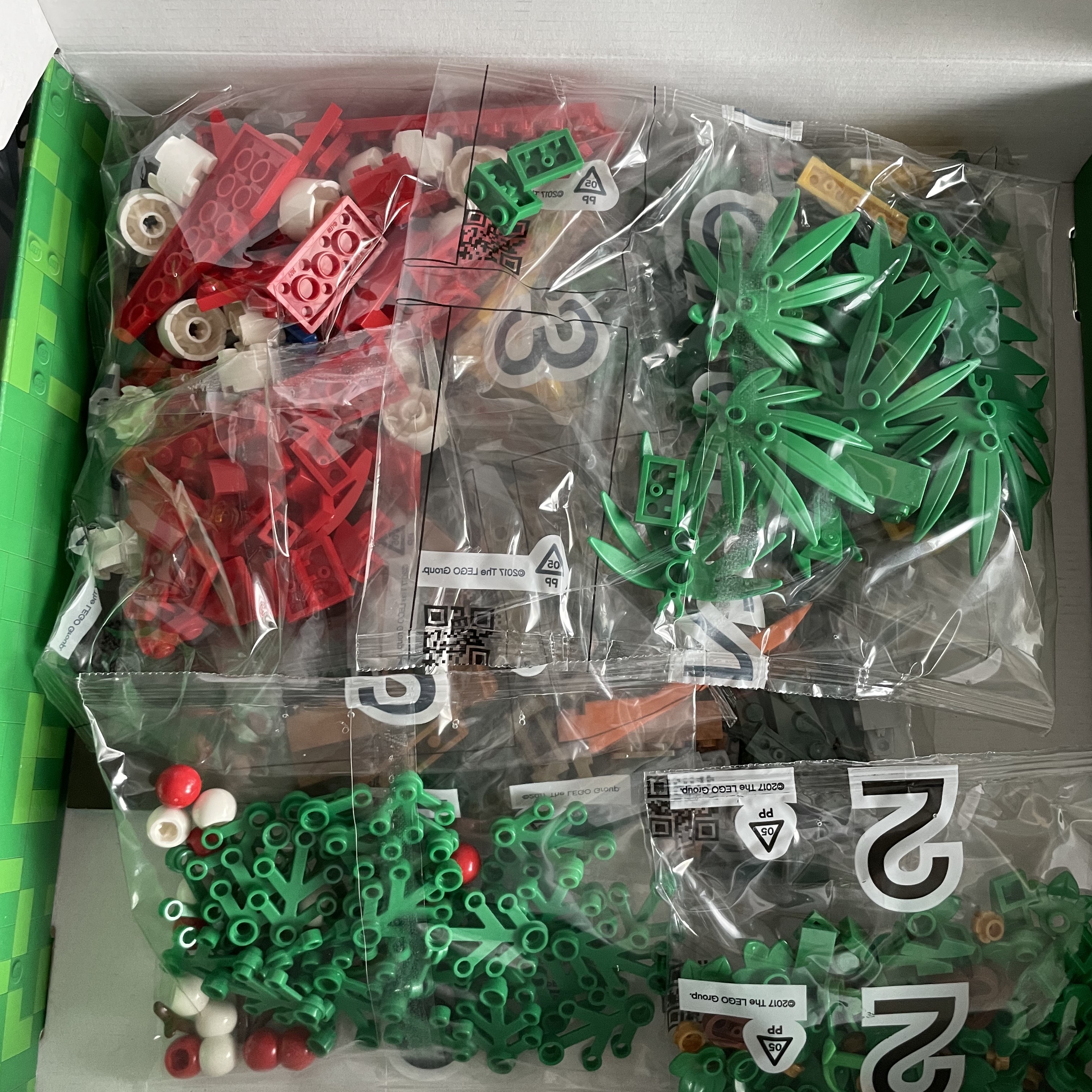 Lego Christmas Wreath 2-in-1 착용 스타일 - 2