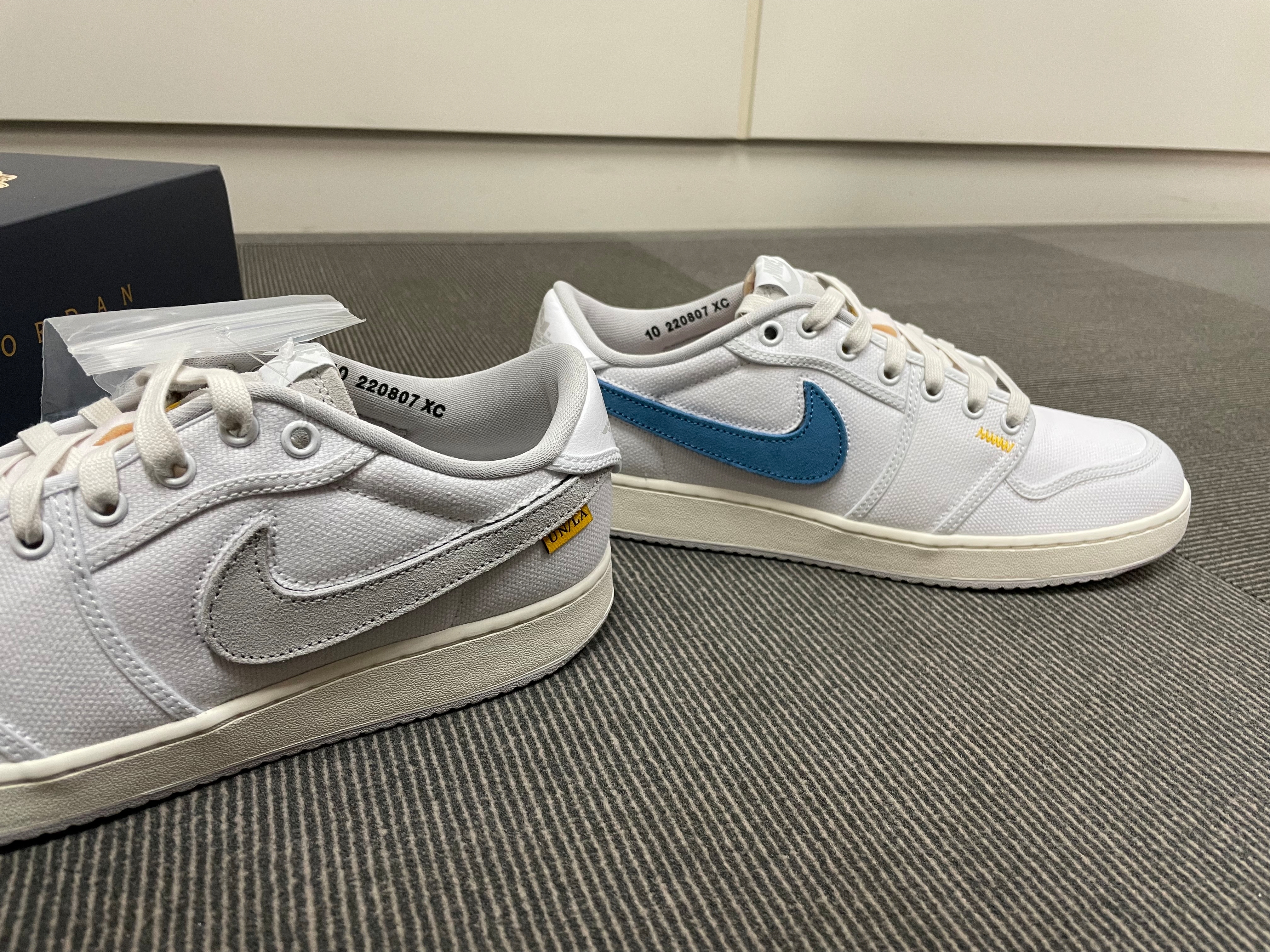 Jordan 1 x Union KO Low White 착용 스타일 - 2