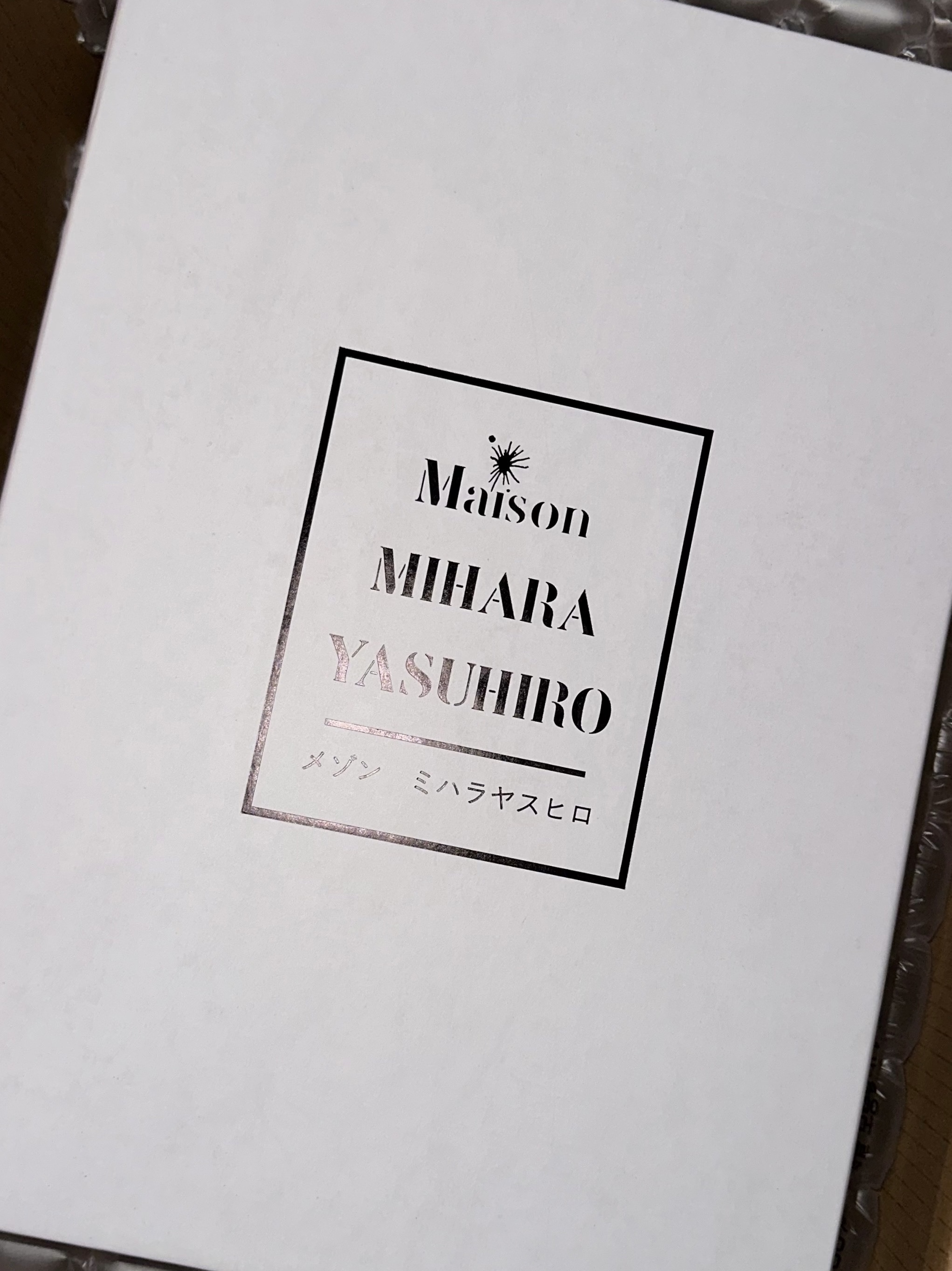 Maison Mihara Yasuhiro Blakey OG Sole OH Canvas Low-top Sneakers White 착용 스타일 - 5