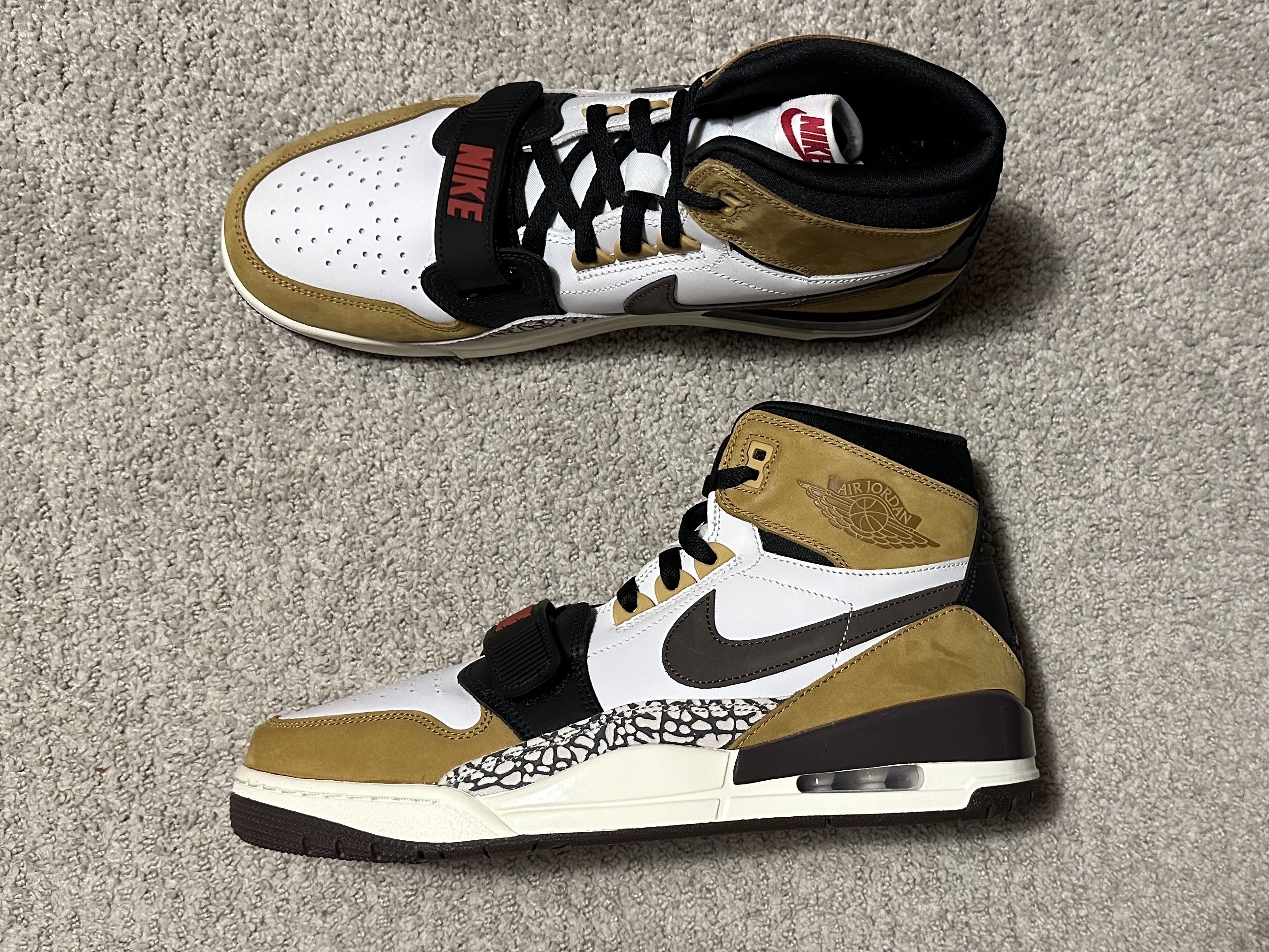 Jordan Legacy 312 Rookie of the Year, Jordan Legacy 312 Black Camo Green 착용 스타일 - 2
