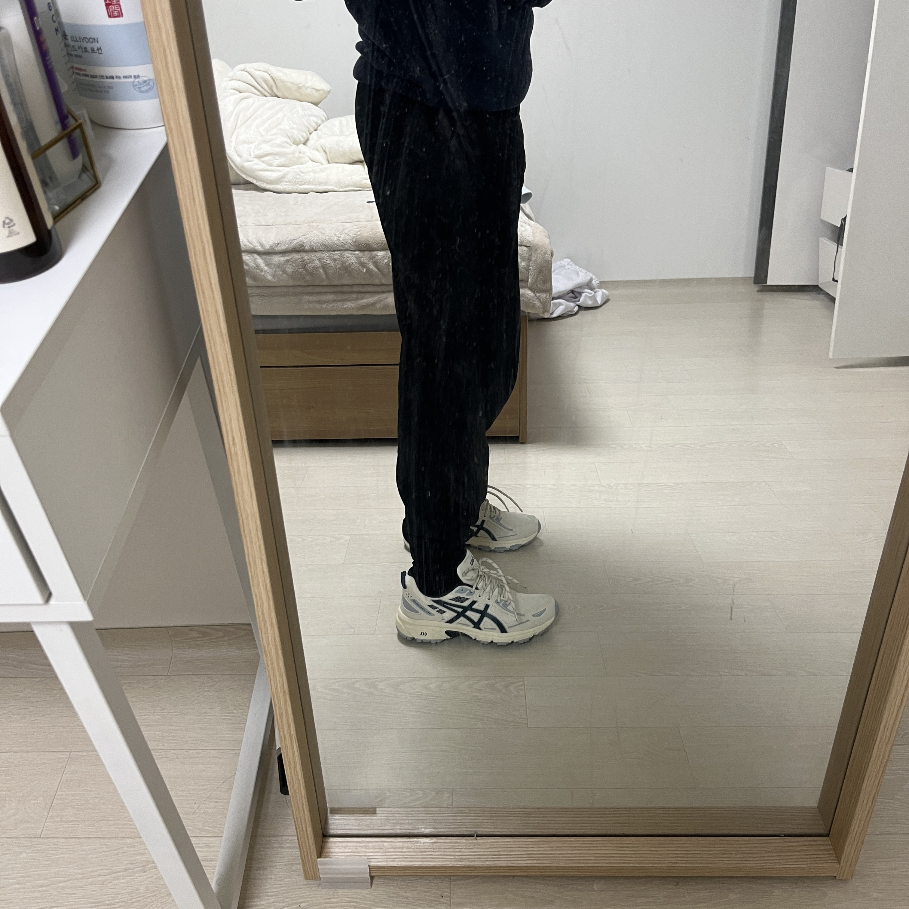 Asics Gel-Venture 6 SPS Birch French Blue 착용 스타일 - 1