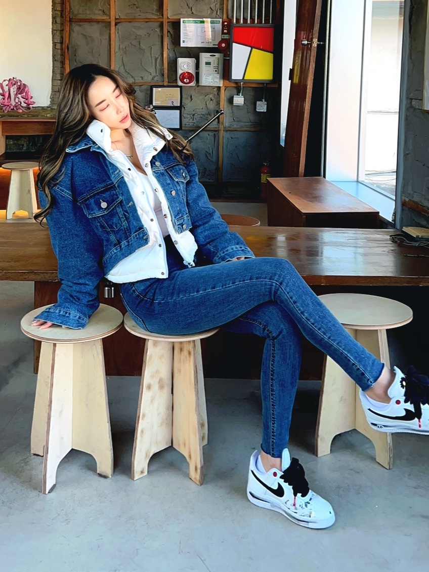 Nike x Peaceminusone Air Force 1 Low Para-Noise 2.0 착용 스타일 - 1