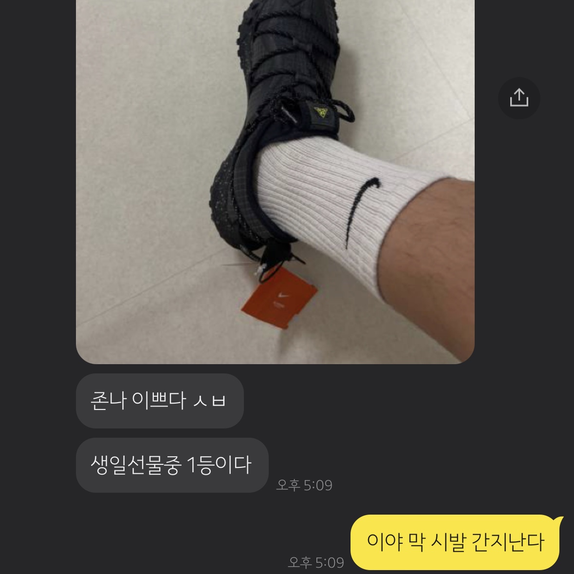Nike ACG Mountain Fly Low Gore-Tex SE Dark Smoke Grey 착용 스타일