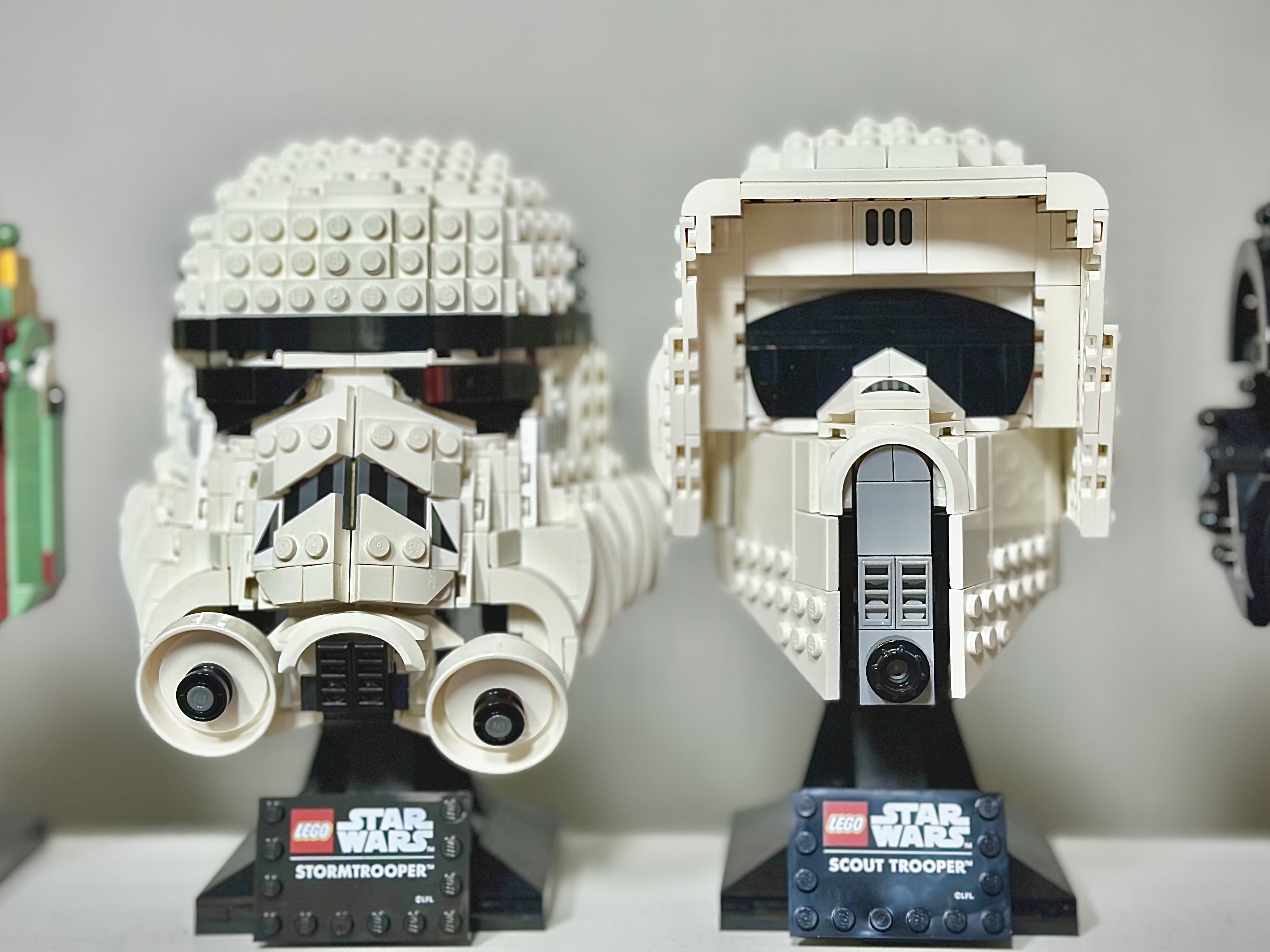 Lego Star Wars Scout Trooper Helmet, Lego Star Wars Stormtrooper Helmet 착용 스타일