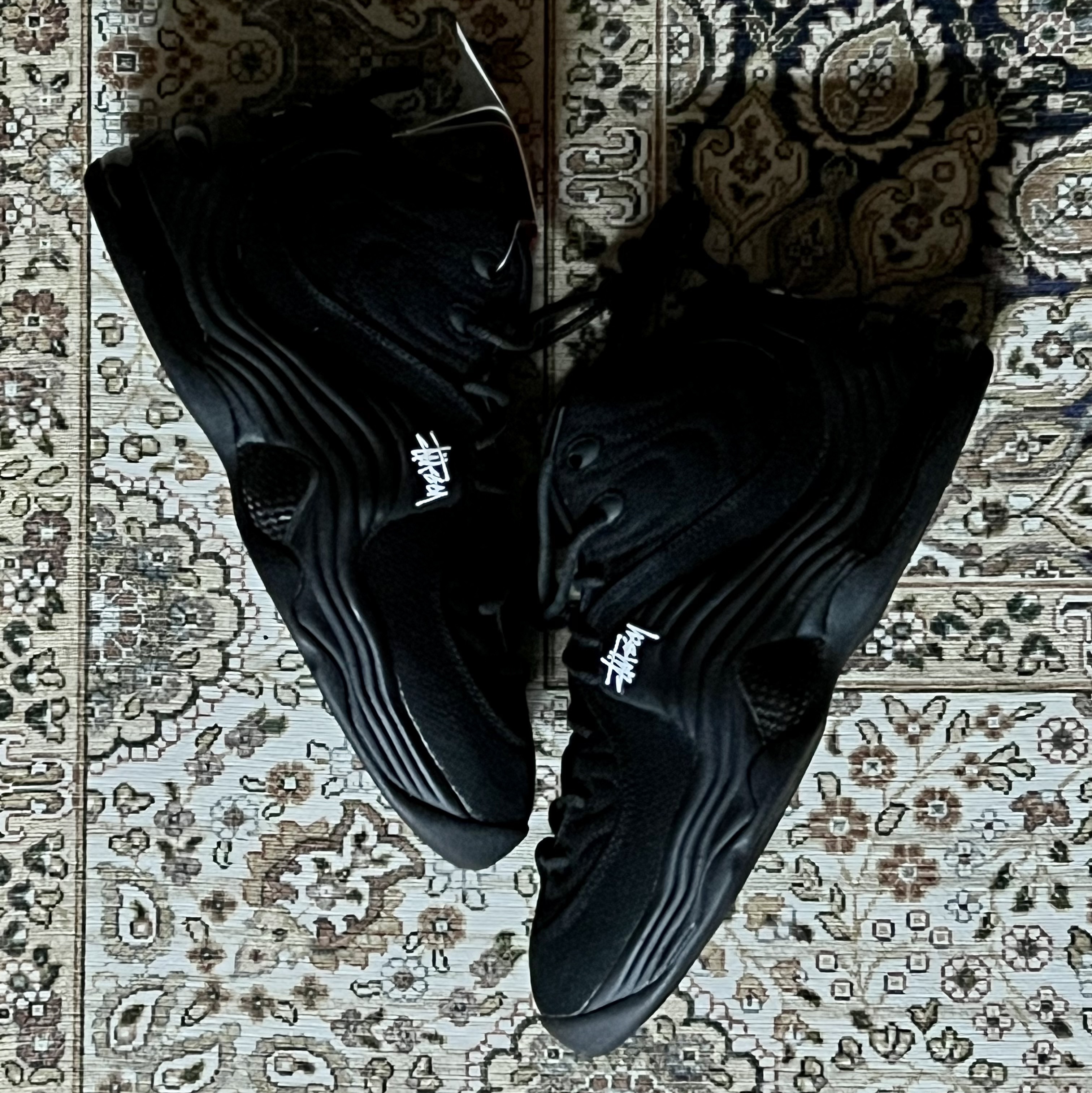 Nike x Stussy Air Penny II Black 착용 스타일