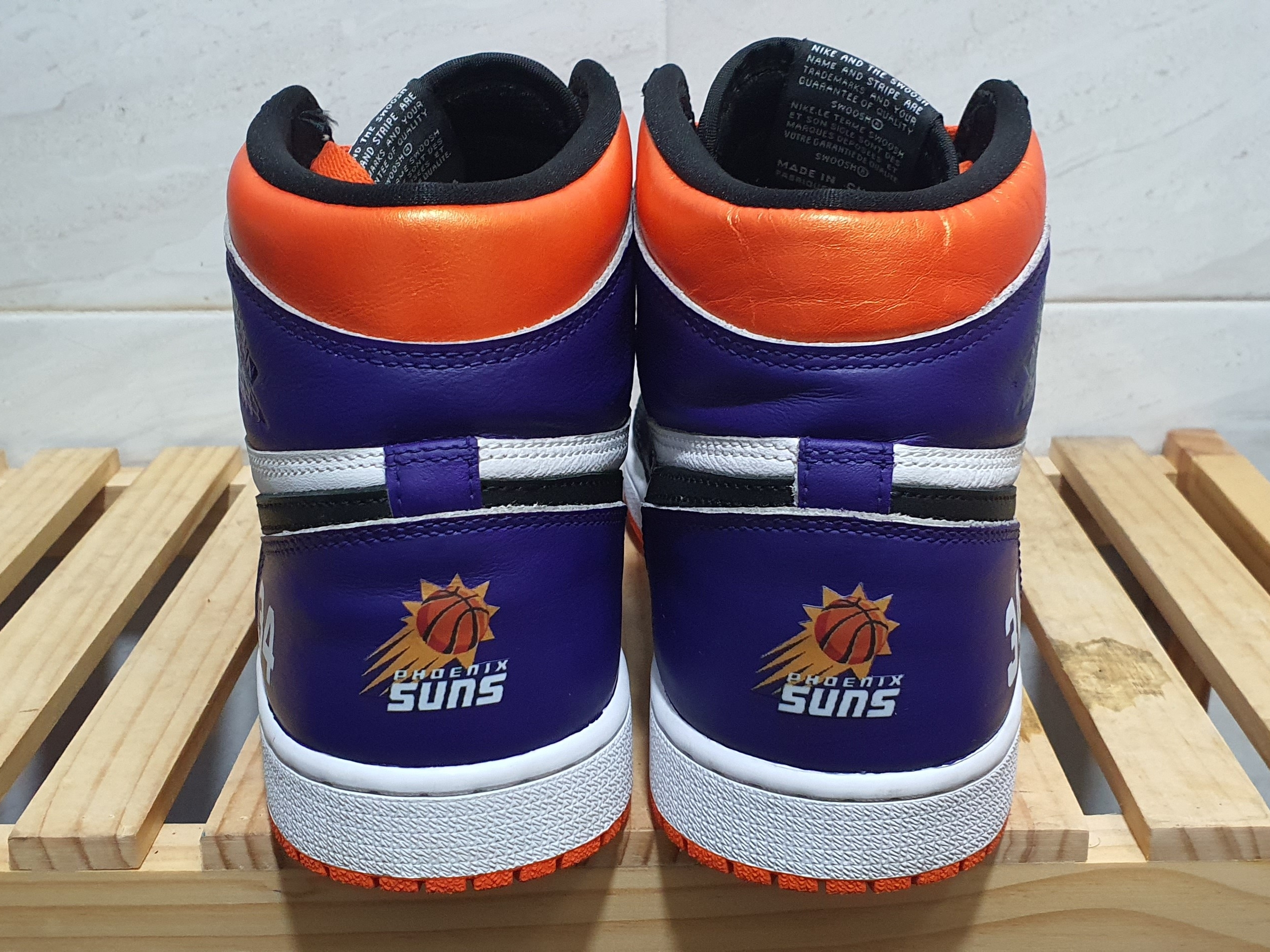 Jordan 1 Retro High OG Electro Orange, Jordan 1 Retro High OG Heritage 착용 스타일 - 3