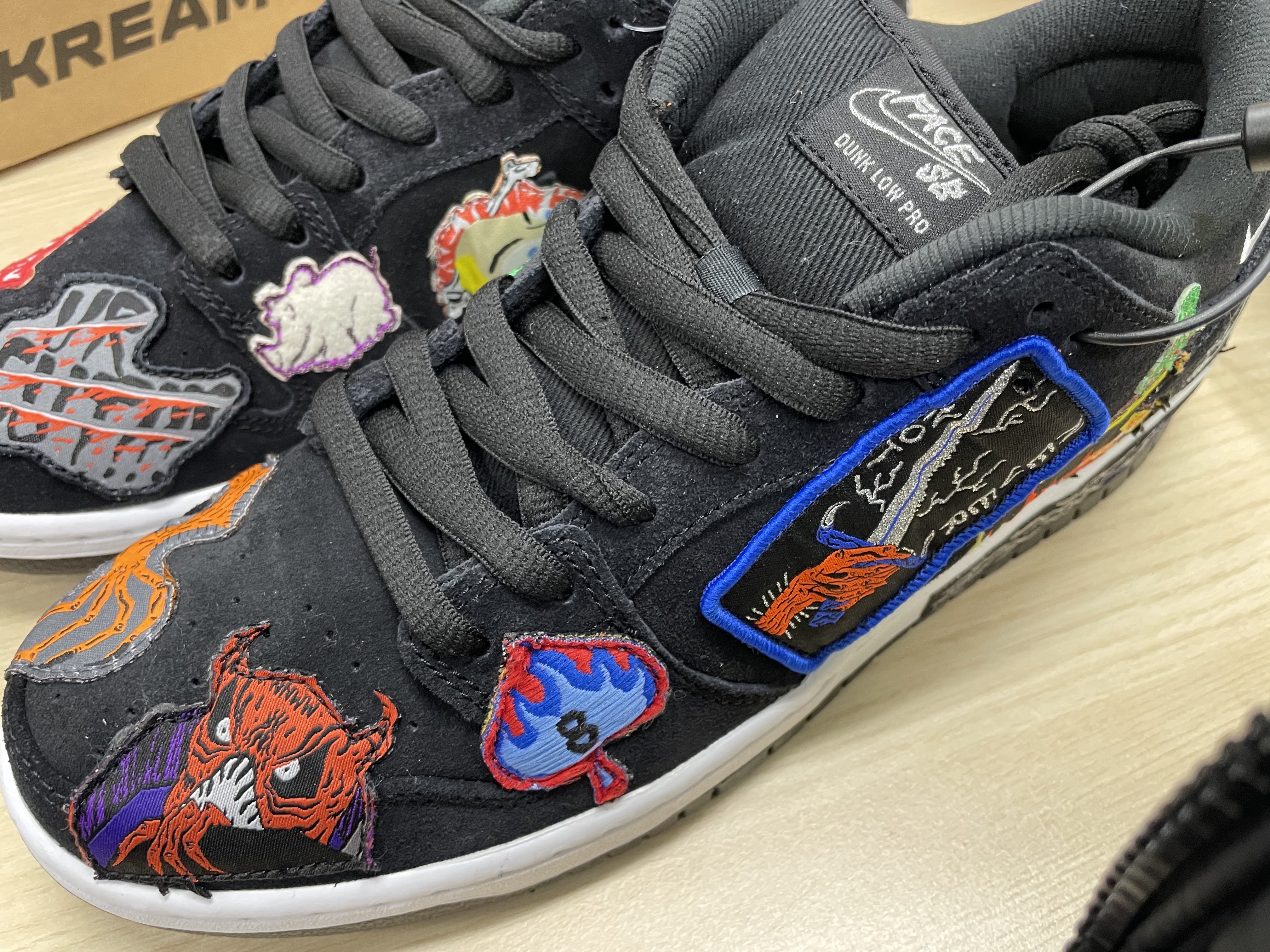 Nike x Neckface SB Dunk Low Pro Black 착용 스타일